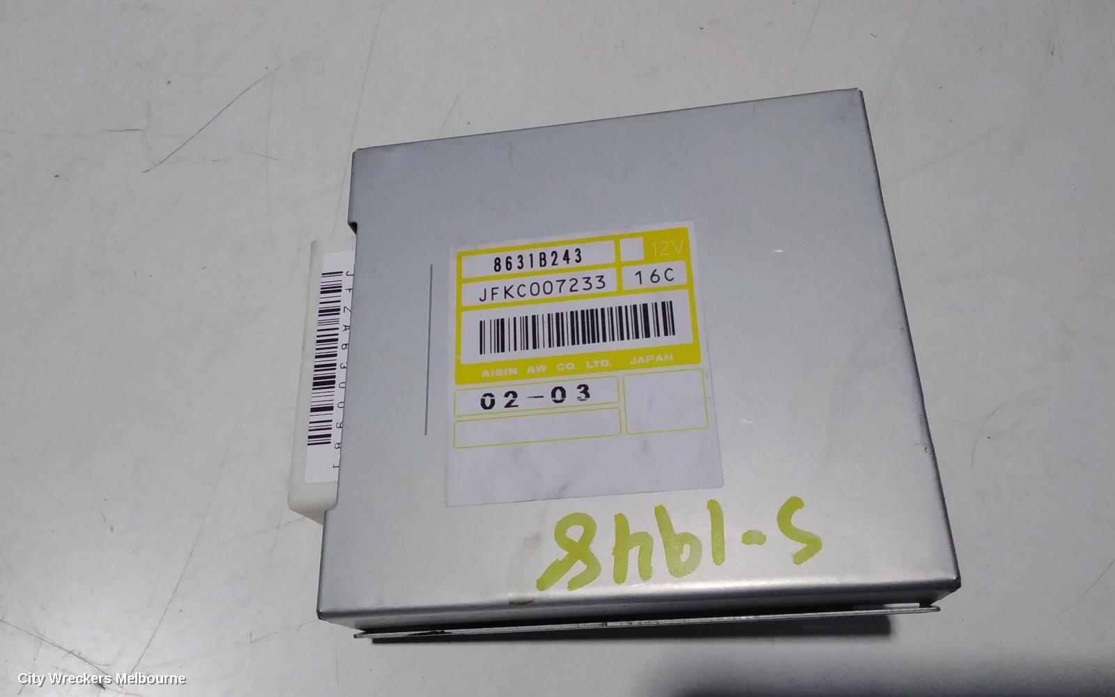MITSUBISHI TRITON ECU, BCM/ETACS CONTROL MODULE, (UNDER DASH FUSE BOX MOUNTED), P/N 8637B251, MQ-MR, 03/2015 - 10/2023