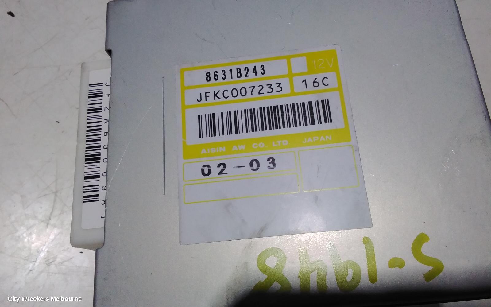 MITSUBISHI TRITON ECU, BCM/ETACS CONTROL MODULE, (UNDER DASH FUSE BOX MOUNTED), P/N 8637B251, MQ-MR, 03/2015 - 10/2023
