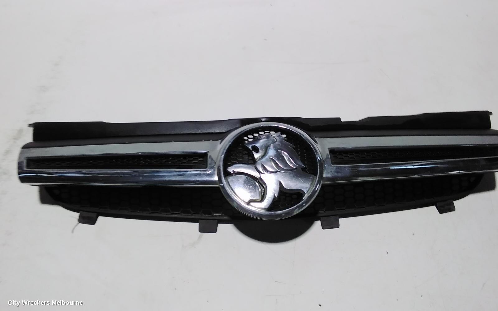 HOLDEN COMMODORE GRILLE, RADIATOR GRILLE, VE, SEDAN/WAGON, BERLINA/LUMINA, CHROME, 08/2006 - 08/2010