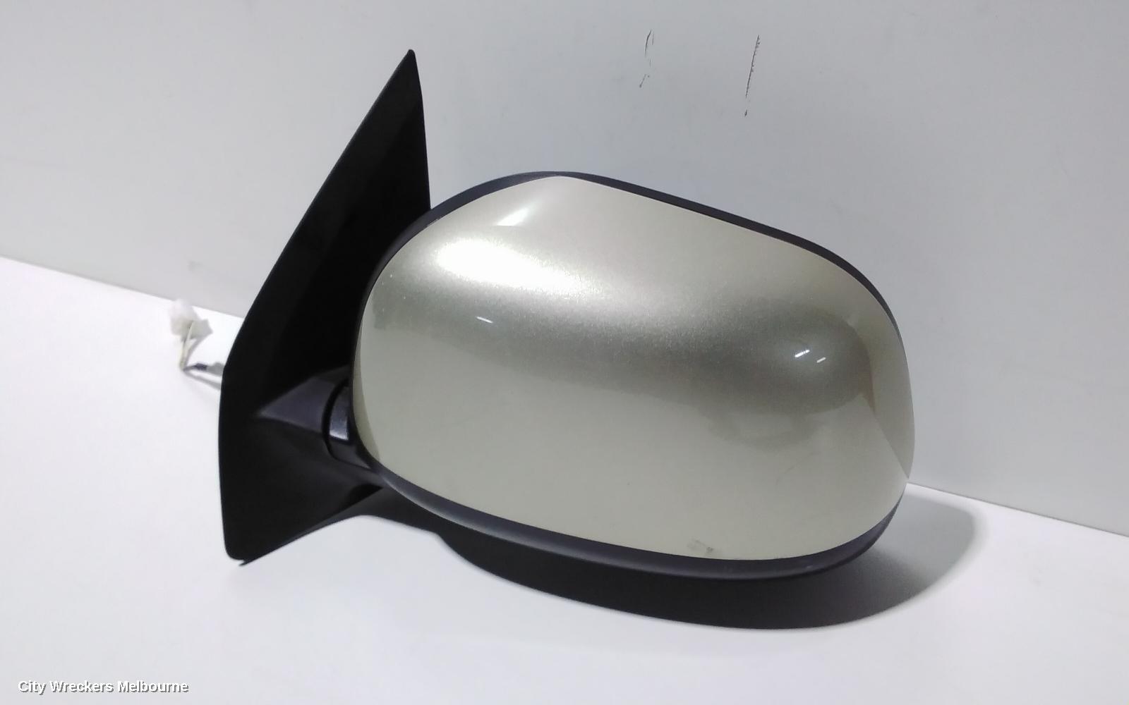 MITSUBISHI OUTLANDER LEFT DOOR MIRROR, ZG, 3 WIRE TYPE, 11/2006 - 09/2009