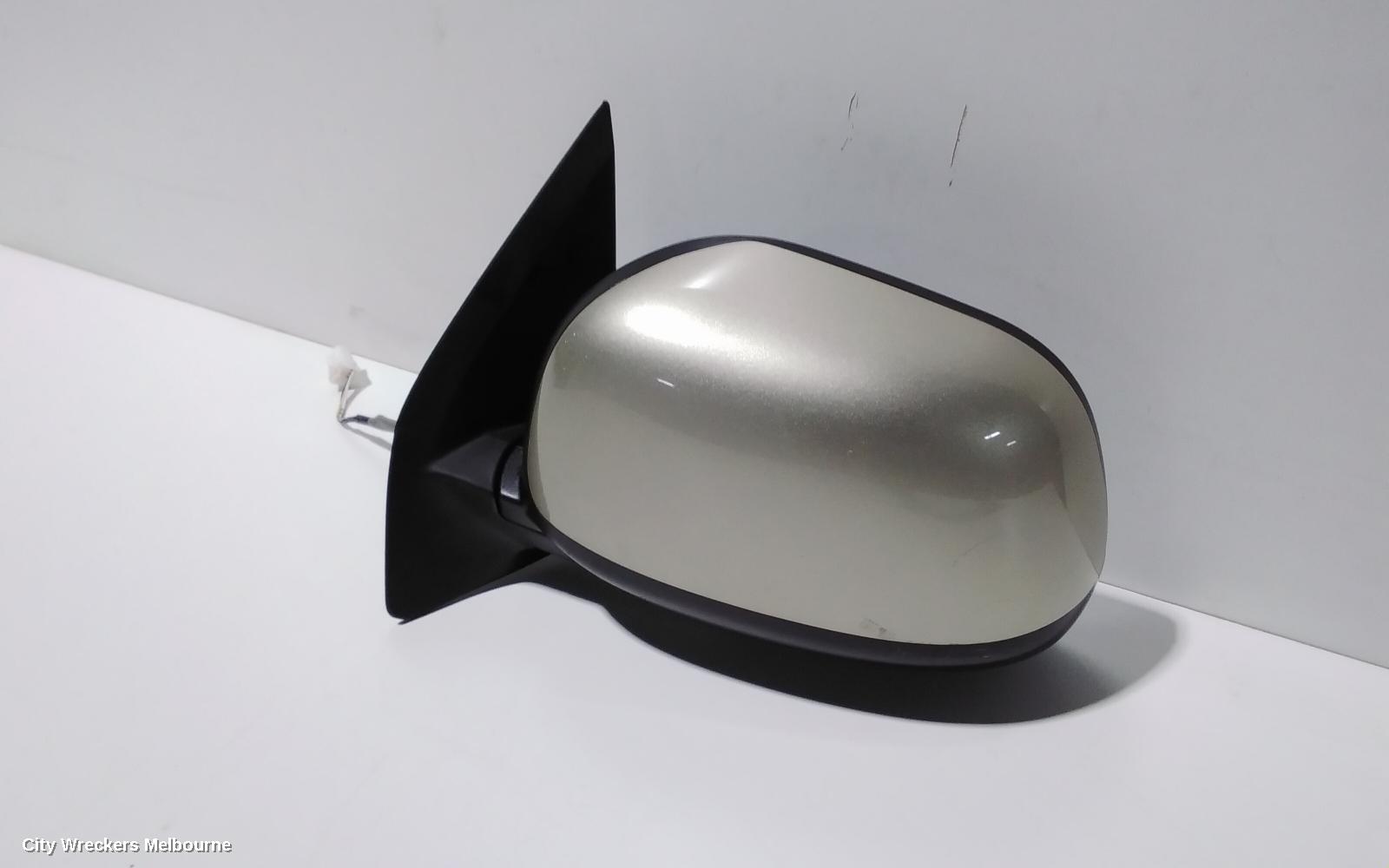 MITSUBISHI OUTLANDER LEFT DOOR MIRROR, ZG, 3 WIRE TYPE, 11/2006 - 09/2009