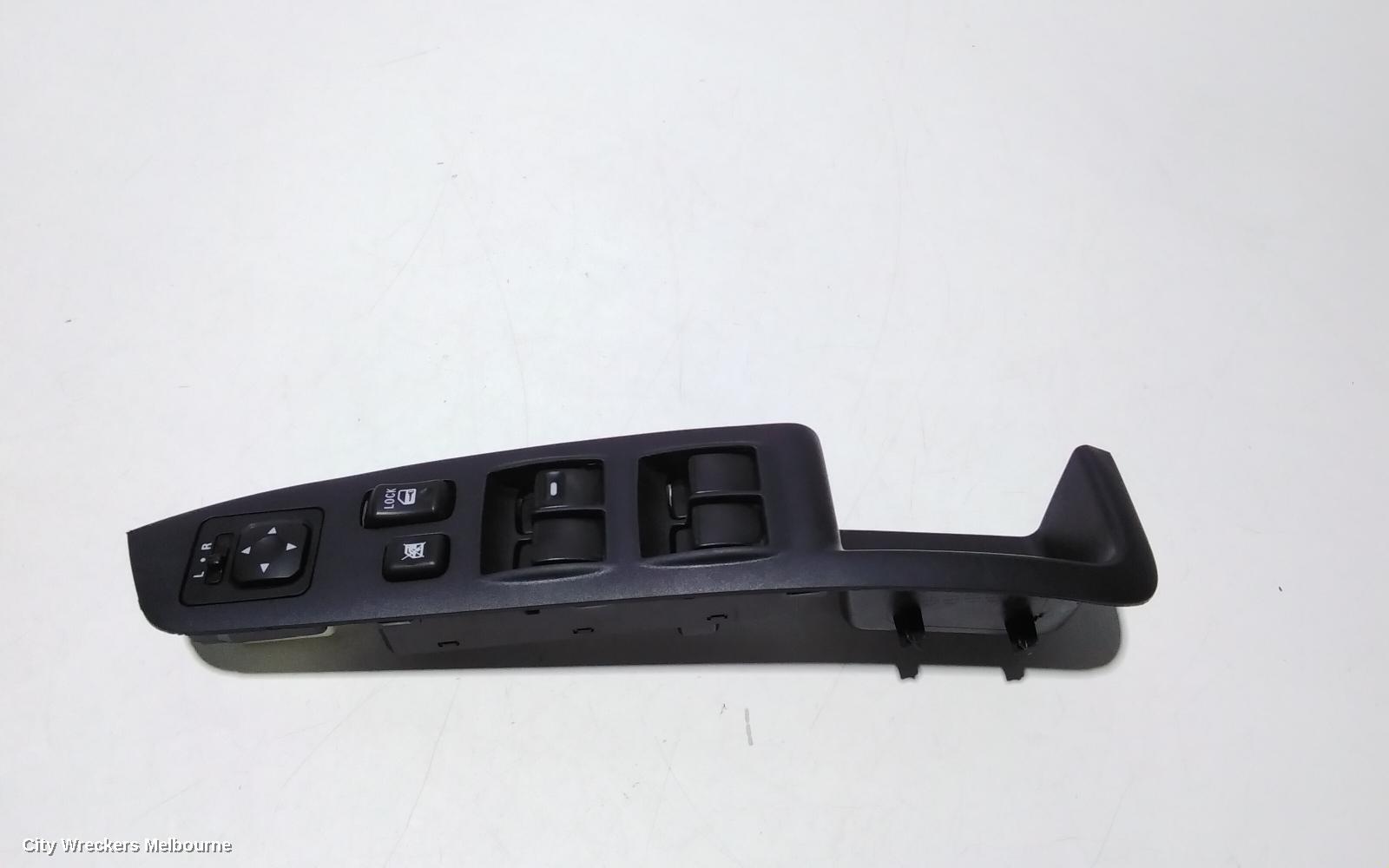 MITSUBISHI OUTLANDER PWR DR WIND SWITCH, RH FRONT (MASTERSWITCH), ZG, 11/2006 - 09/2009