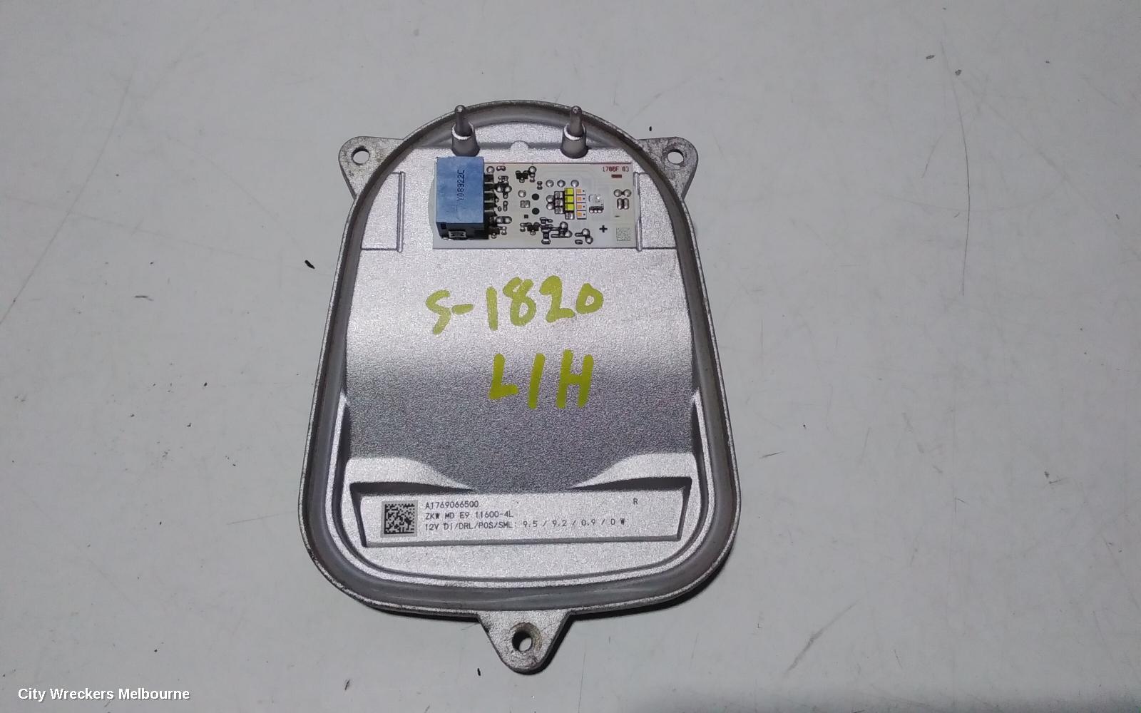 MERCEDES CLA CLASS, C117, 10/2013 - 02/2019, A1769066500 LED MODULE CONTROL LIGHTS MERCEDES W176 A176 CLA A117 W117: 92370