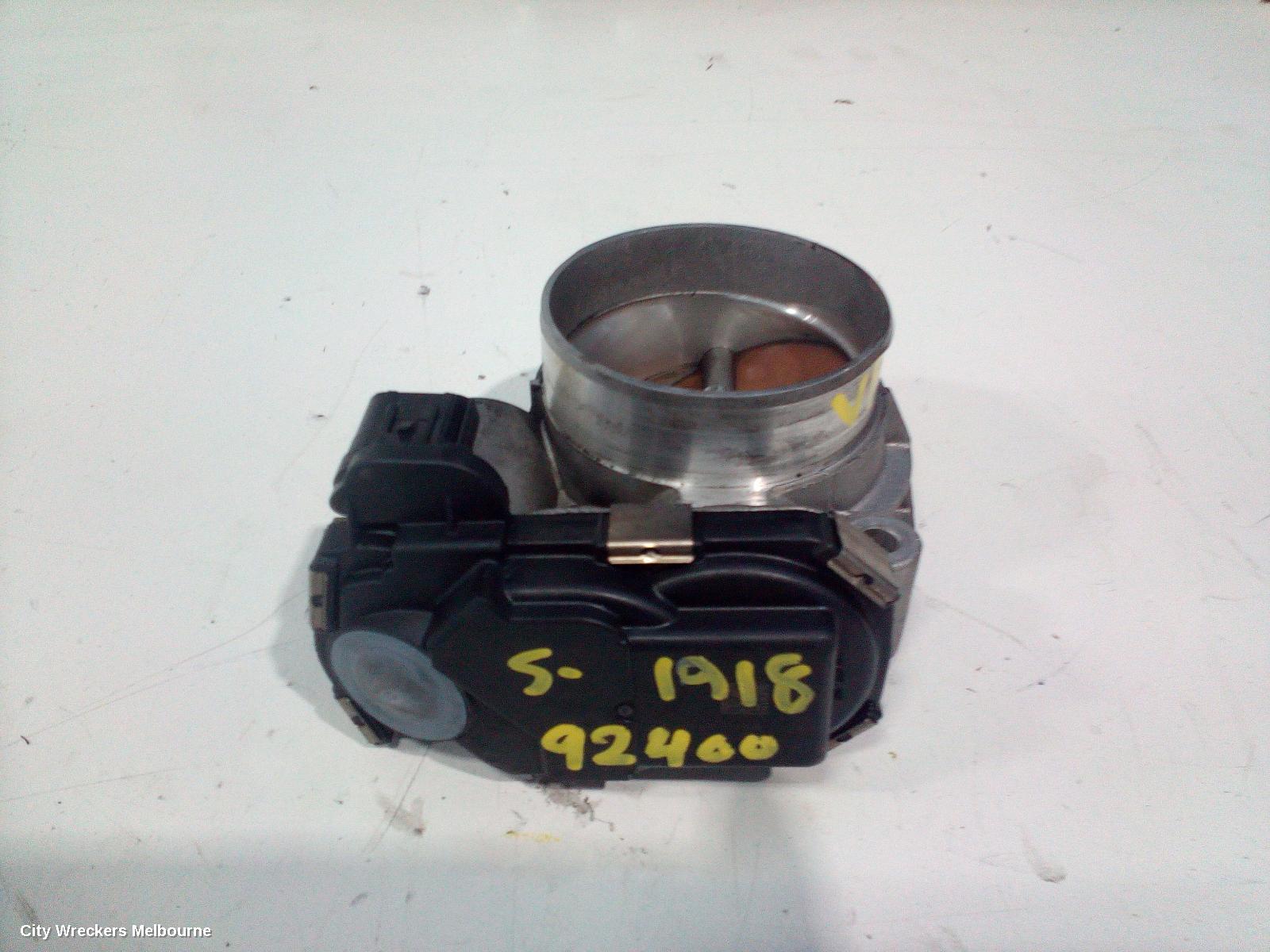 HOLDEN COMMODORE THROTTLE BODY, V6, VF, 05/2013 - 12/2017