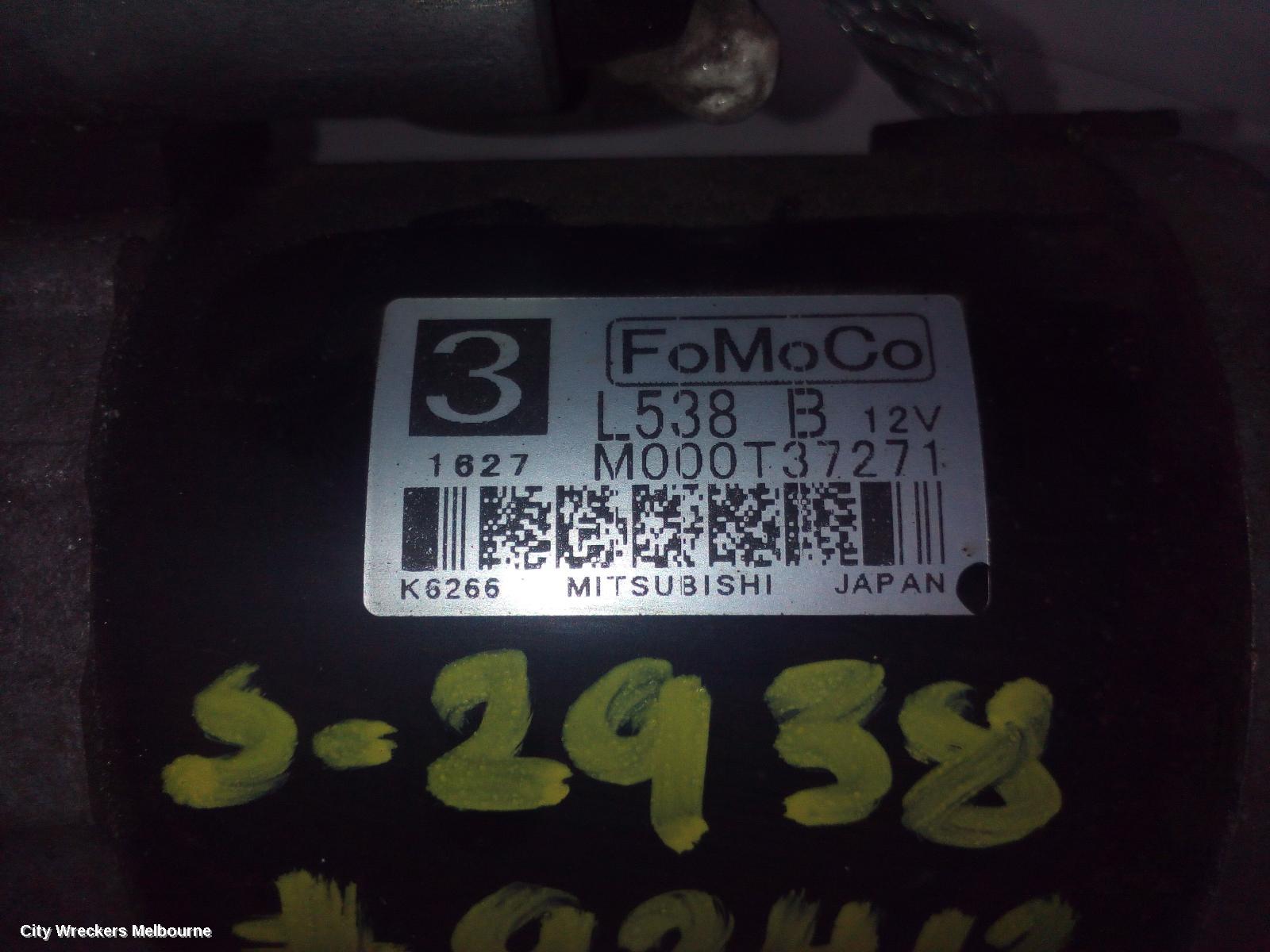 MAZDA CX7 STARTER, PETROL, 2.3, P/N L327/L32718400, ER, 11/2006 - 02/2012