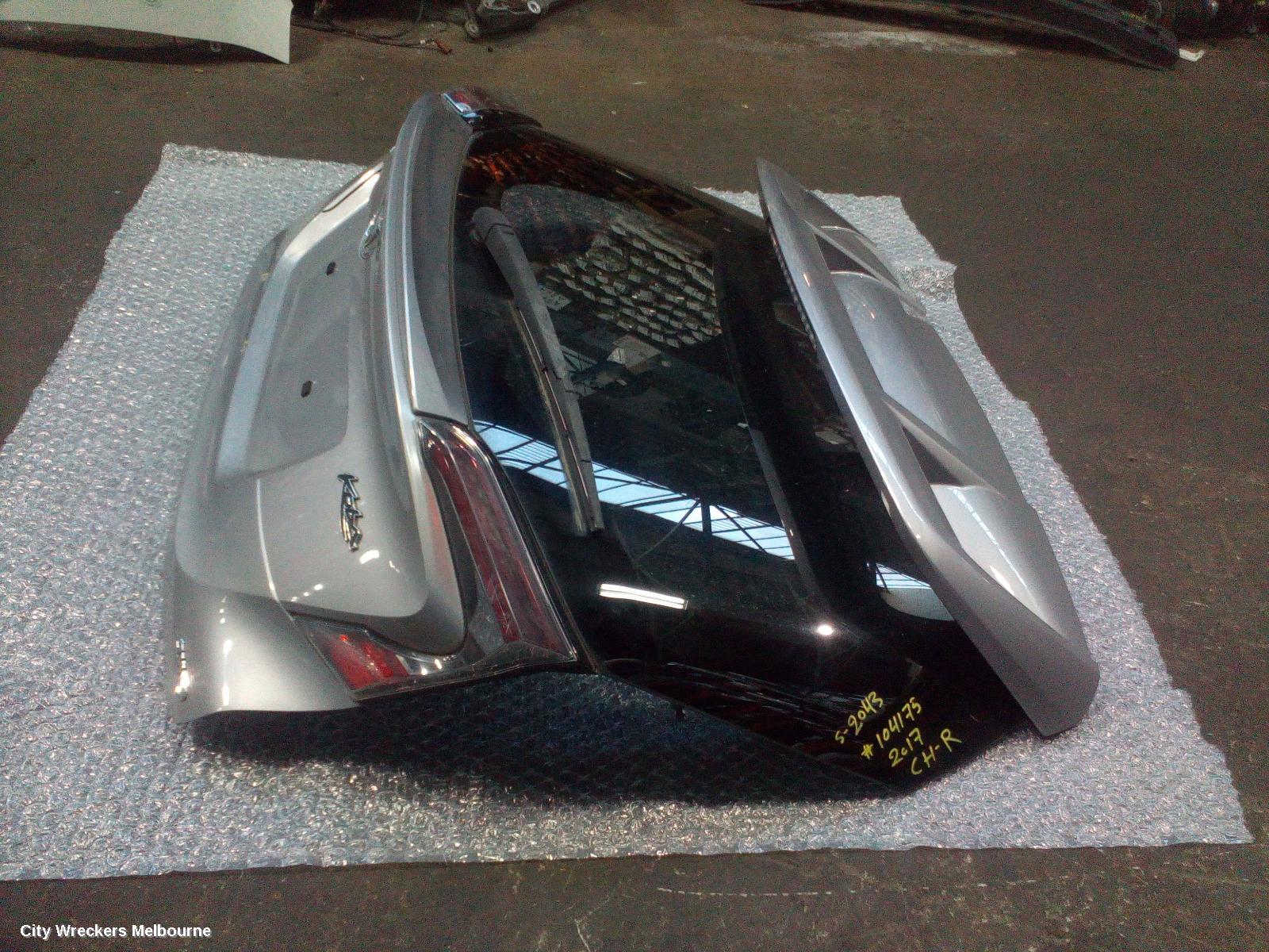 TOYOTA C-HR BOOTLID/TAILGATE, TAILGATE, GEN 1, 12/2016 - 09/2019