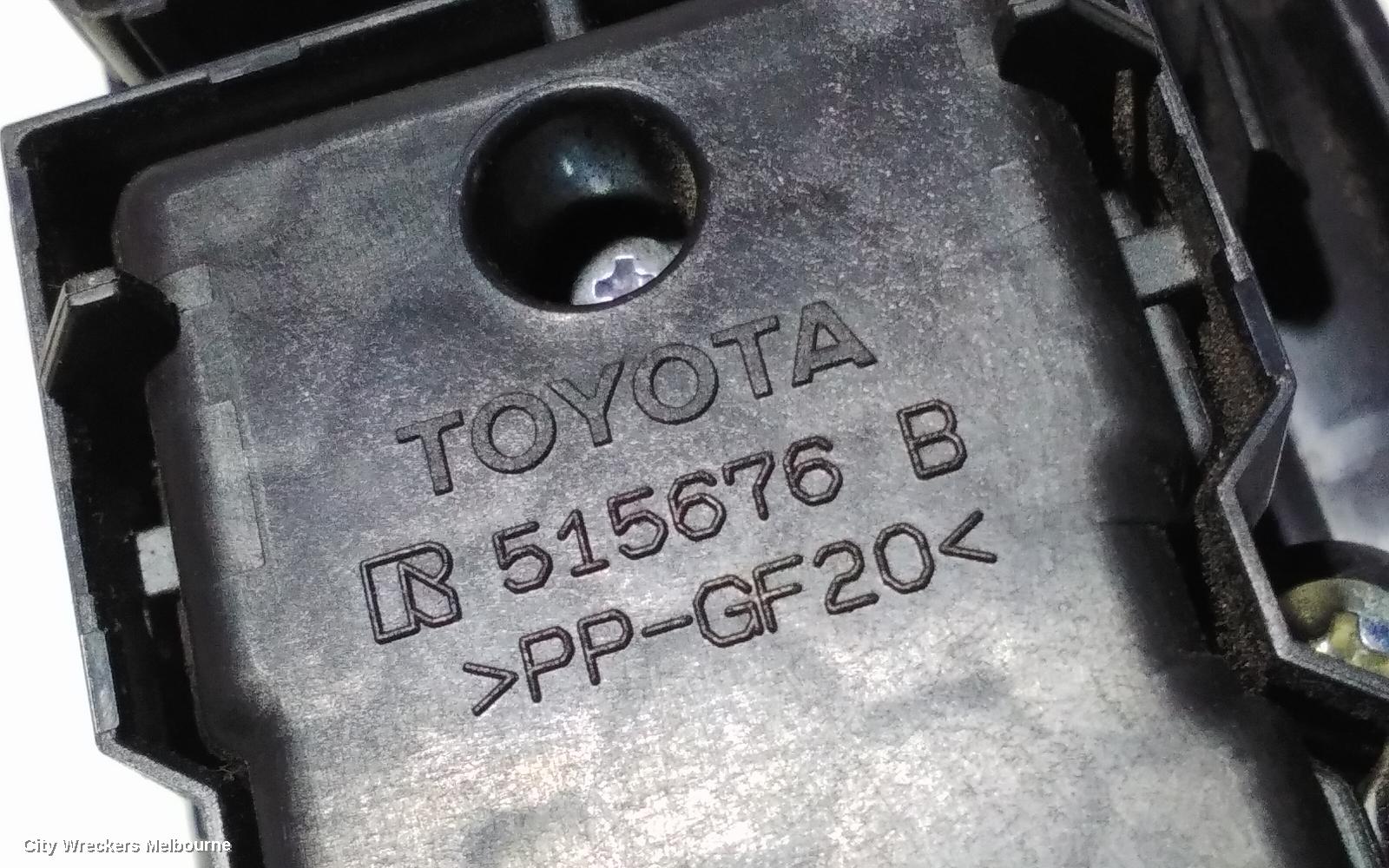 TOYOTA C-HR PWR DR WIND SWITCH, RH FRONT (MASTER SWITCH), AUTO TYPE, GEN 1, 12/2016 - 09/2023