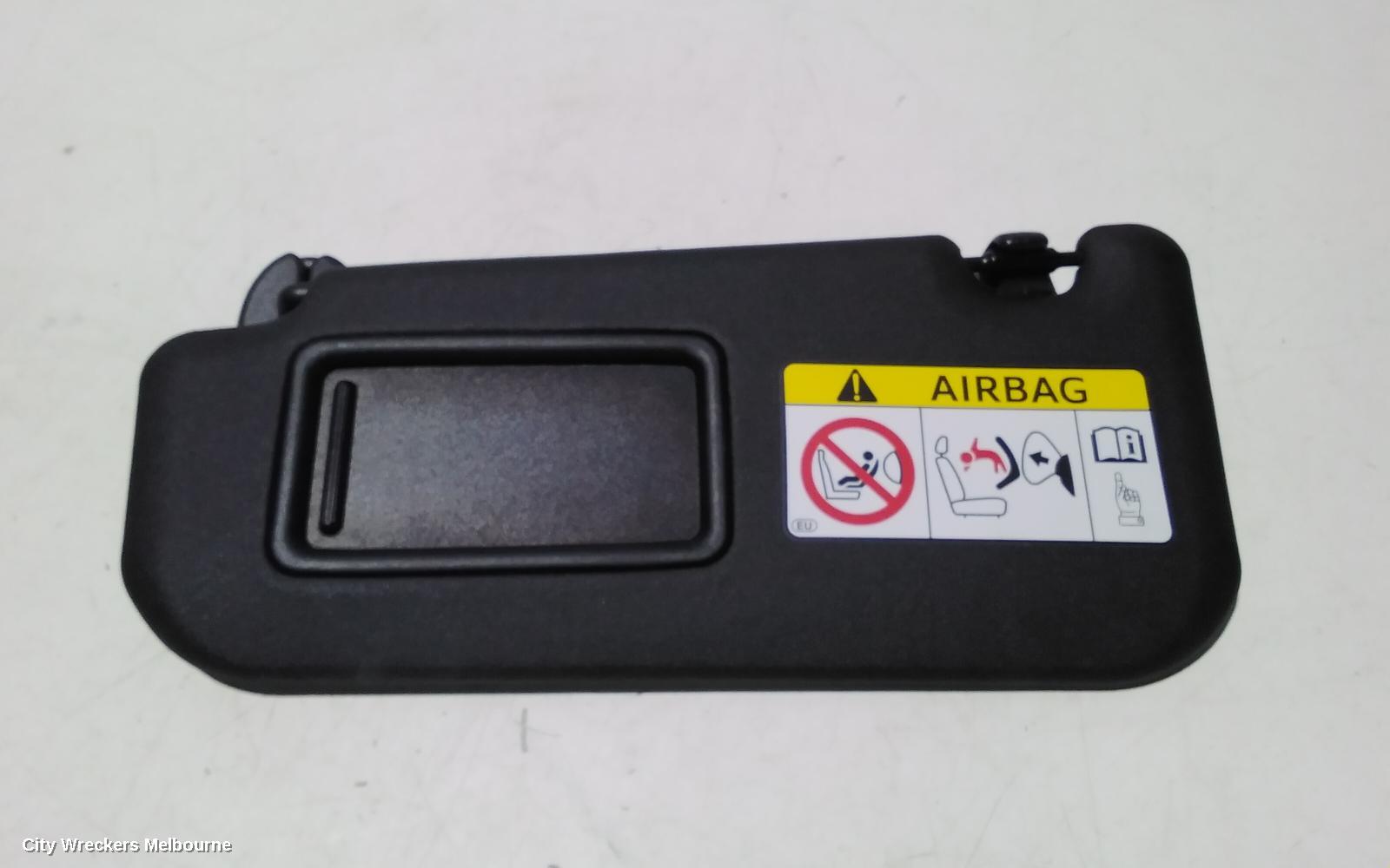 TOYOTA C-HR SUNVISOR, LH SIDE, GEN 1, 12/2016 ONWARDS