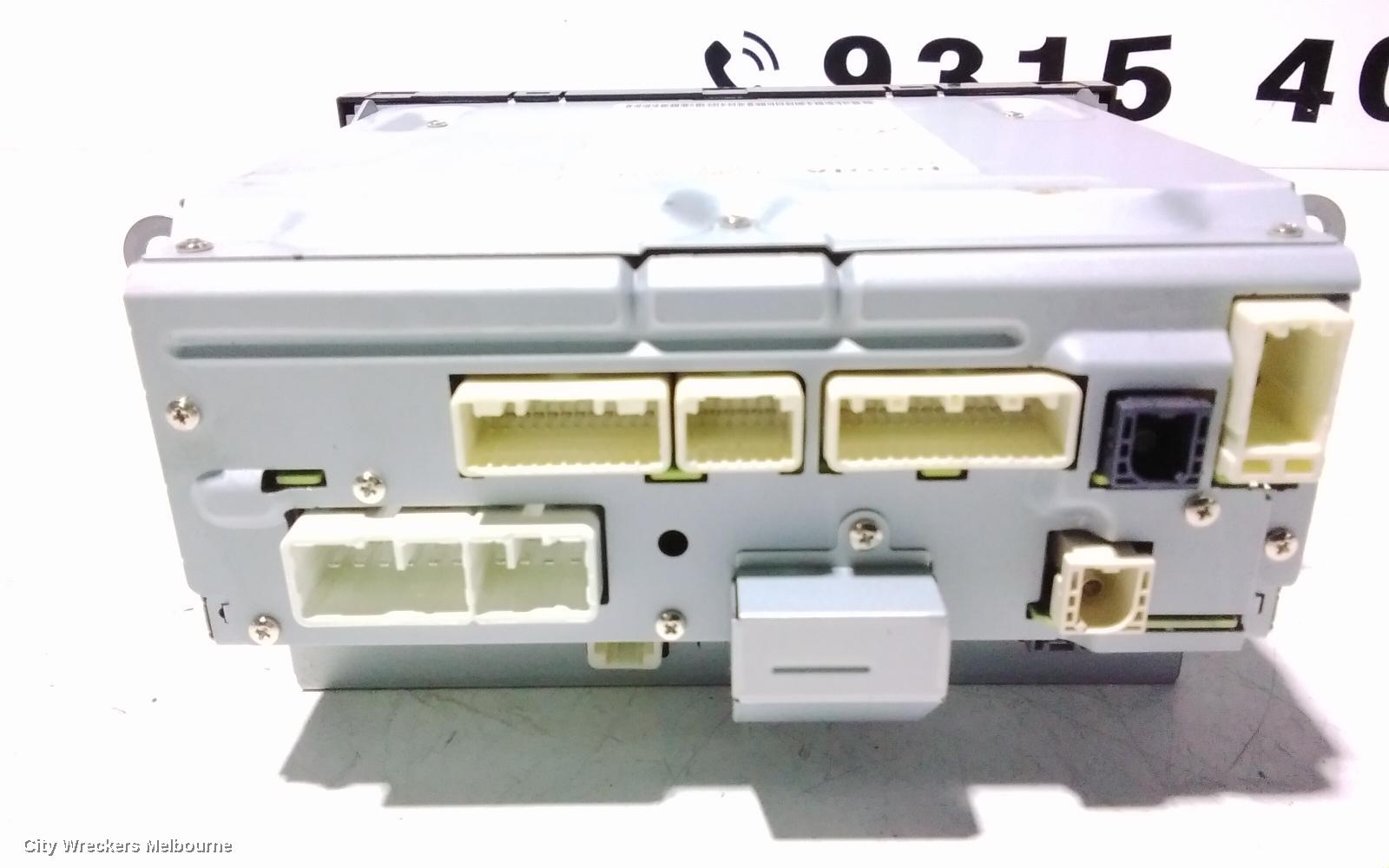 TOYOTA C-HR RADIO/CD/DVD/SAT/TV, TOUCH DISPLAY UNIT, GEN 1, 12/2016 - 09/2019