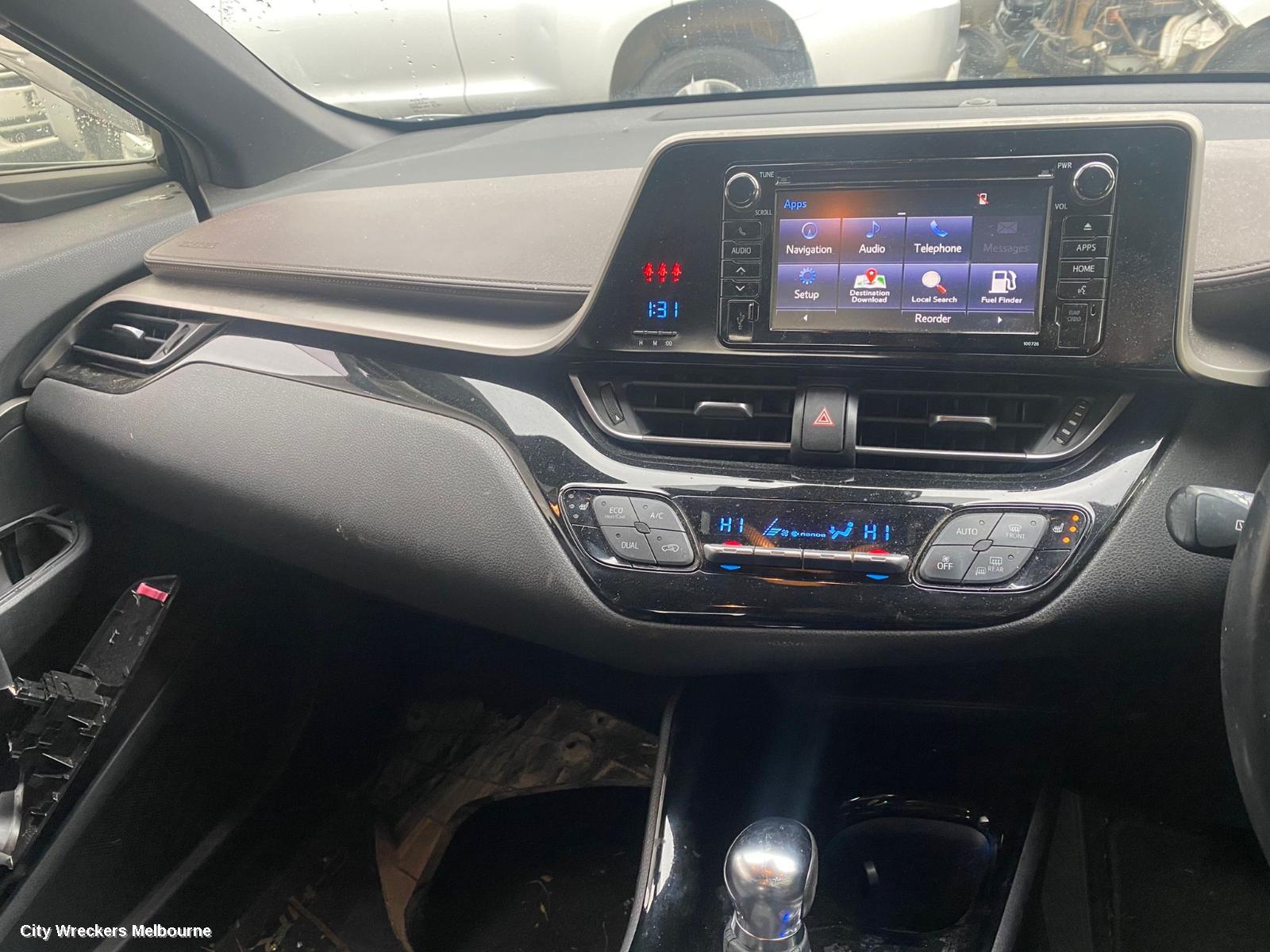 TOYOTA C-HR RADIO/CD/DVD/SAT/TV, TOUCH DISPLAY UNIT, GEN 1, 12/2016 - 09/2019