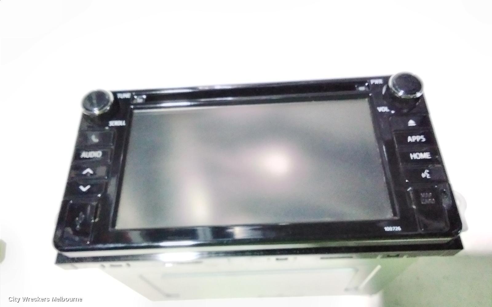 TOYOTA C-HR RADIO/CD/DVD/SAT/TV, TOUCH DISPLAY UNIT, GEN 1, 12/2016 - 09/2019