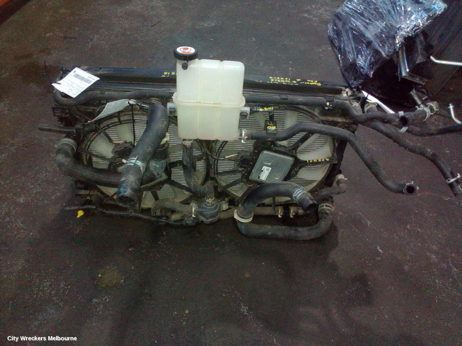 TOYOTA C-HR RADIATOR, AUTO/MANUAL, 1.2, PETROL, GEN 1, 12/2016 ONWARDS