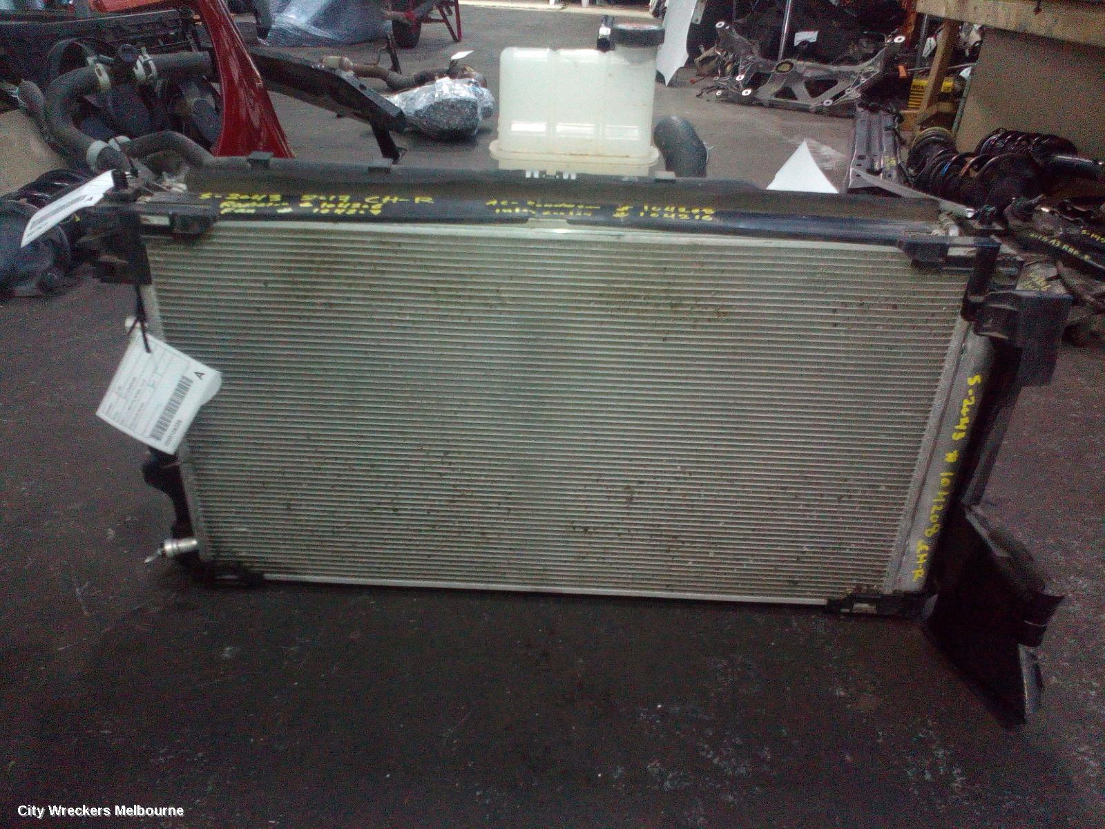 TOYOTA C-HR A/C CONDENSER, GEN 1, 1.2, 8NR-FTS, PETROL, 12/2016 ONWARDS