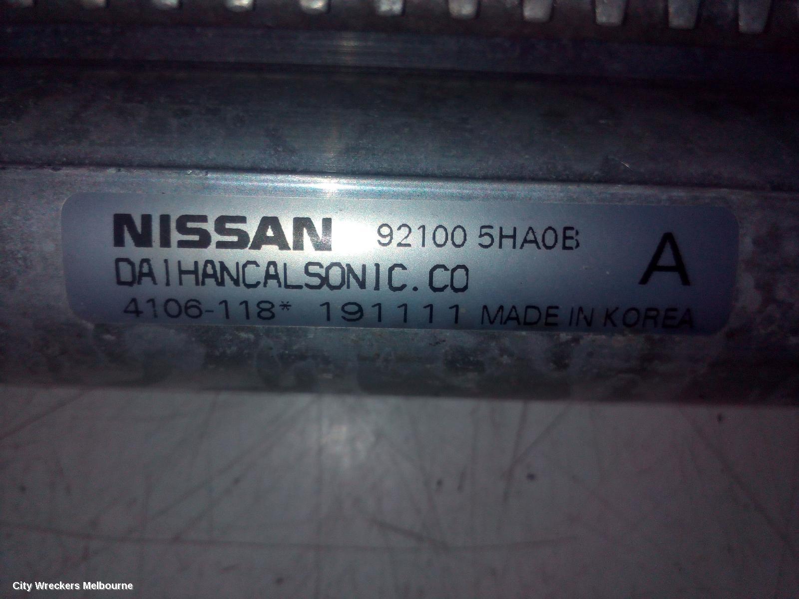 NISSAN XTRAIL A/C CONDENSER, T32, 02/2014 ONWARDS