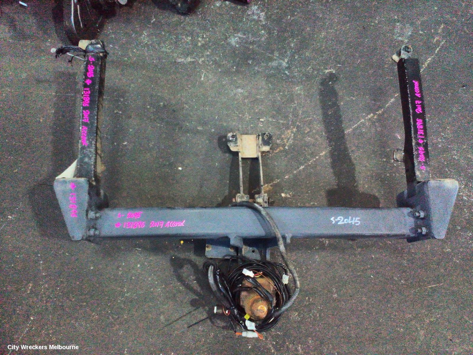 HONDA ACCORD TOWBAR, 9TH GEN, 05/2013 - 08/2019