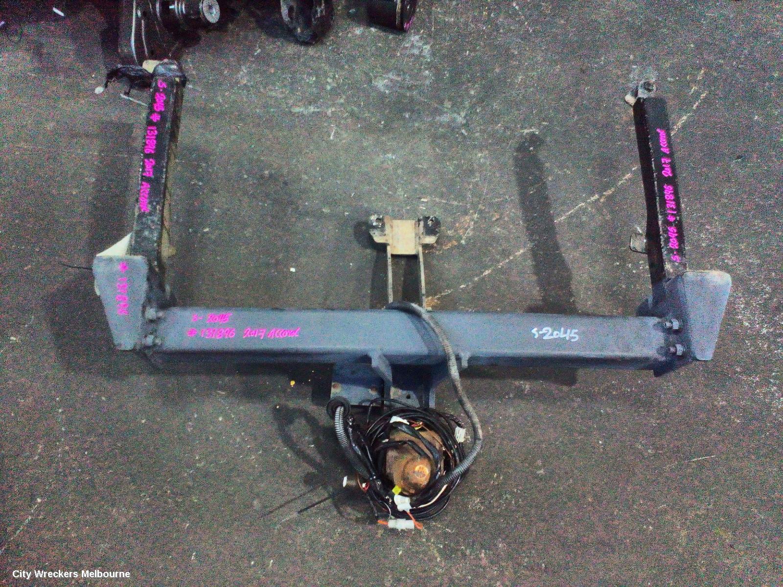 HONDA ACCORD TOWBAR, 9TH GEN, 05/2013 - 08/2019