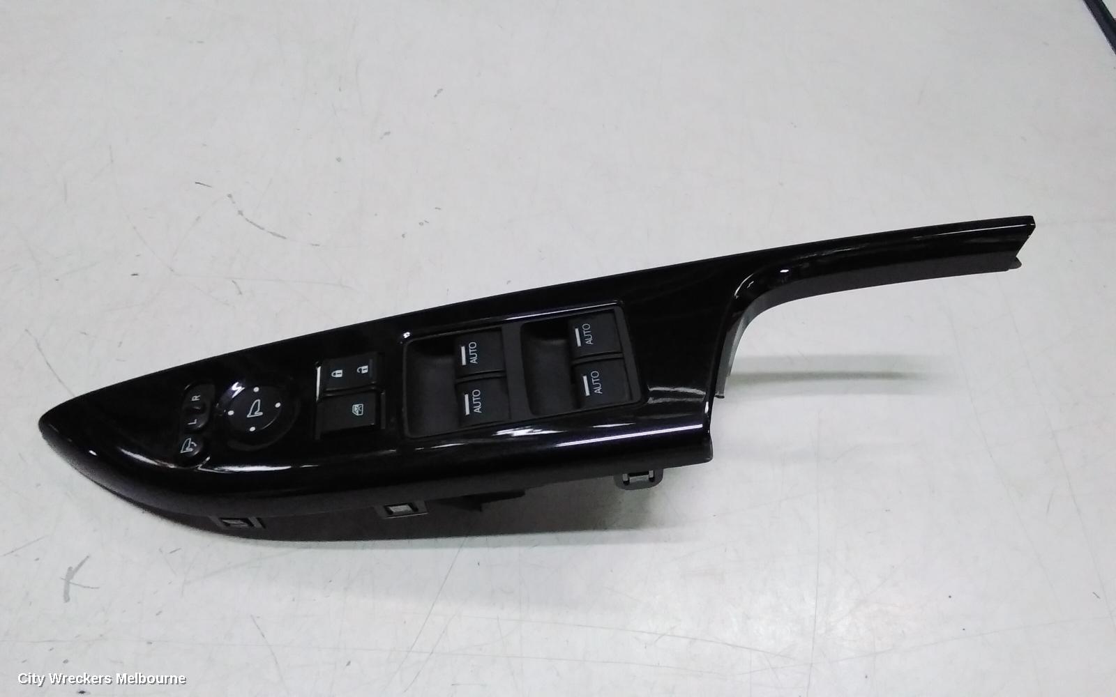 HONDA ACCORD PWR DR WIND SWITCH, RH FRONT (MASTER SWITCH), 9TH GEN, VTI-L/V6L, 05/2013 - 08/2019