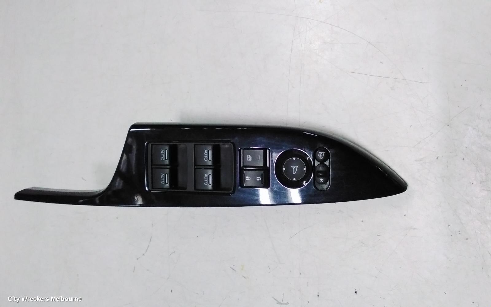 HONDA ACCORD PWR DR WIND SWITCH, RH FRONT (MASTER SWITCH), 9TH GEN, VTI-L/V6L, 05/2013 - 08/2019