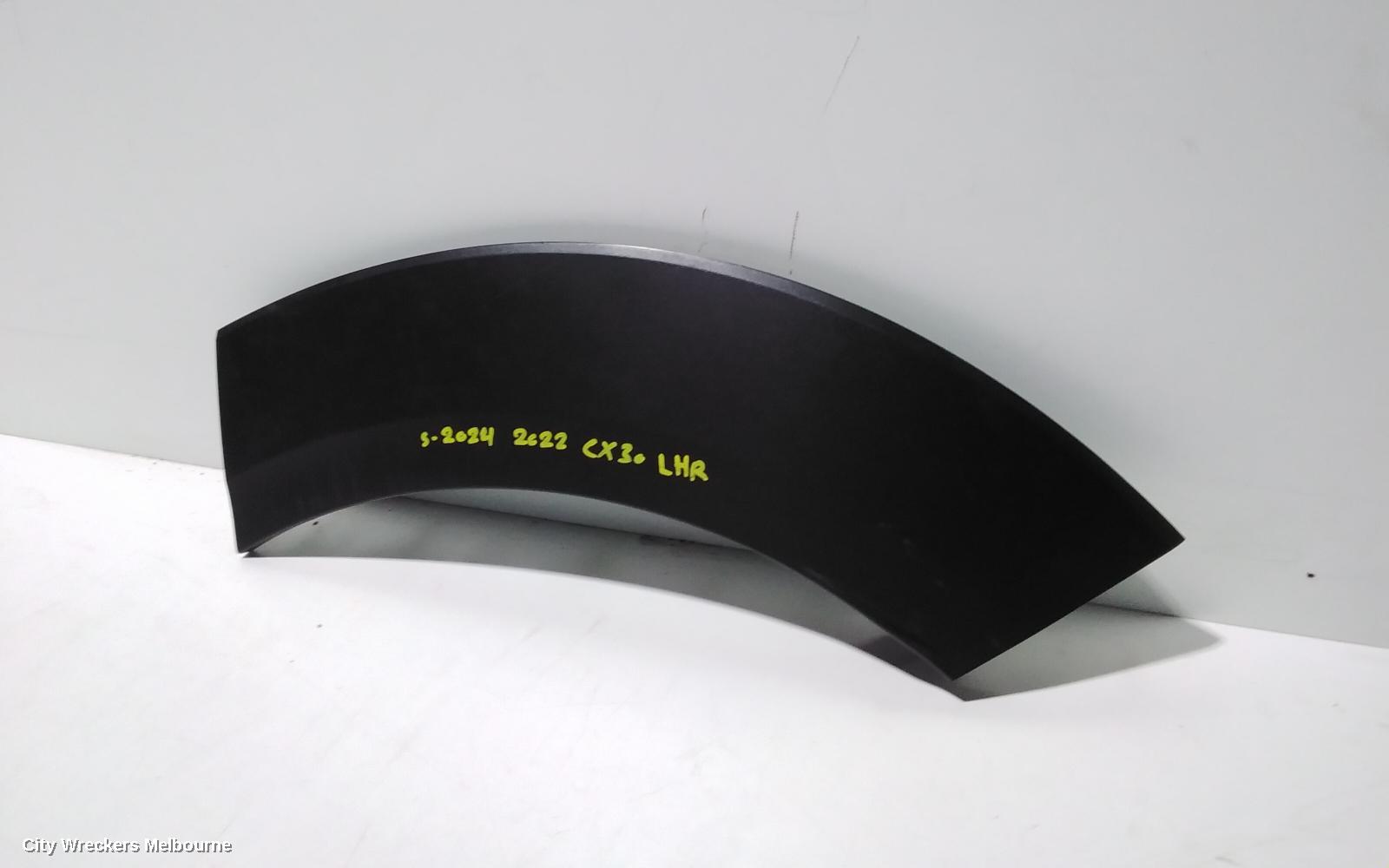 MAZDA CX30 WHEEL ARCH FLARE, LH REAR, IN GUARD, DM, 10/2019 ONWARDS