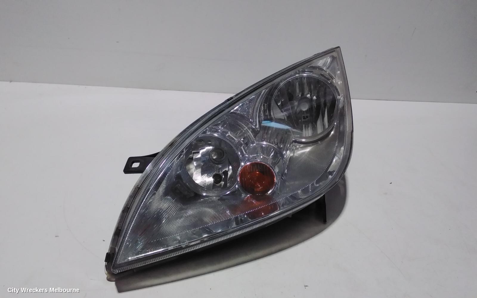 MITSUBISHI COLT LEFT HEADLAMP, RZ, CABRIO, NON TURBO TYPE, 10/2006 - 11/2008