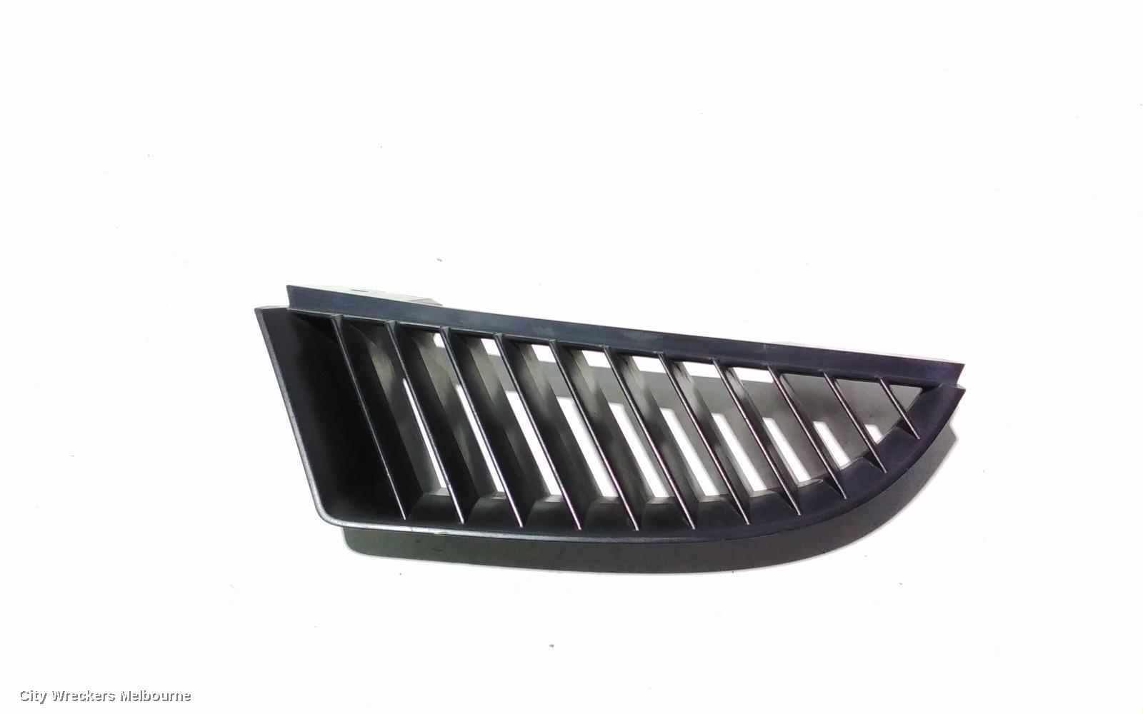 MITSUBISHI COLT GRILLE, RADIATOR GRILLE (LH SIDE), RZ, NON TURBO TYPE, 10/2006 - 11/2008