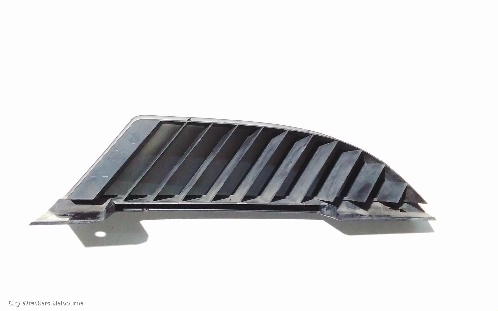 MITSUBISHI COLT GRILLE, RADIATOR GRILLE (LH SIDE), RZ, NON TURBO TYPE, 10/2006 - 11/2008