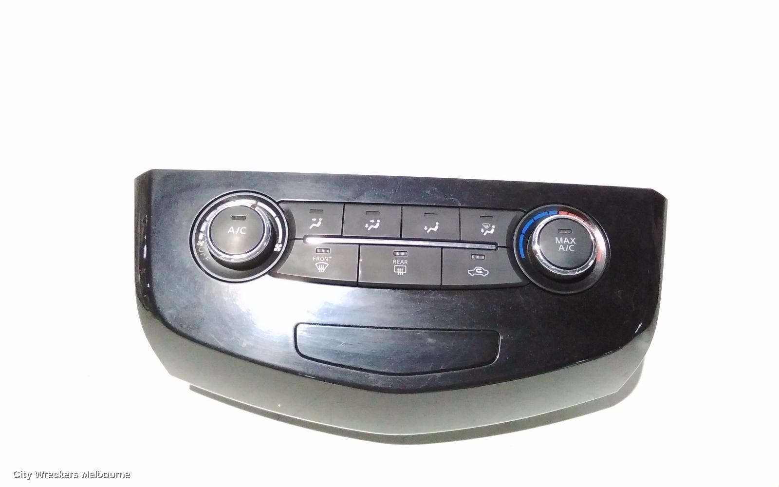NISSAN XTRAIL HEATER/AC CONTROLS, CLIMATE CONTROL TYPE, T32 02/2014 ONWARDS