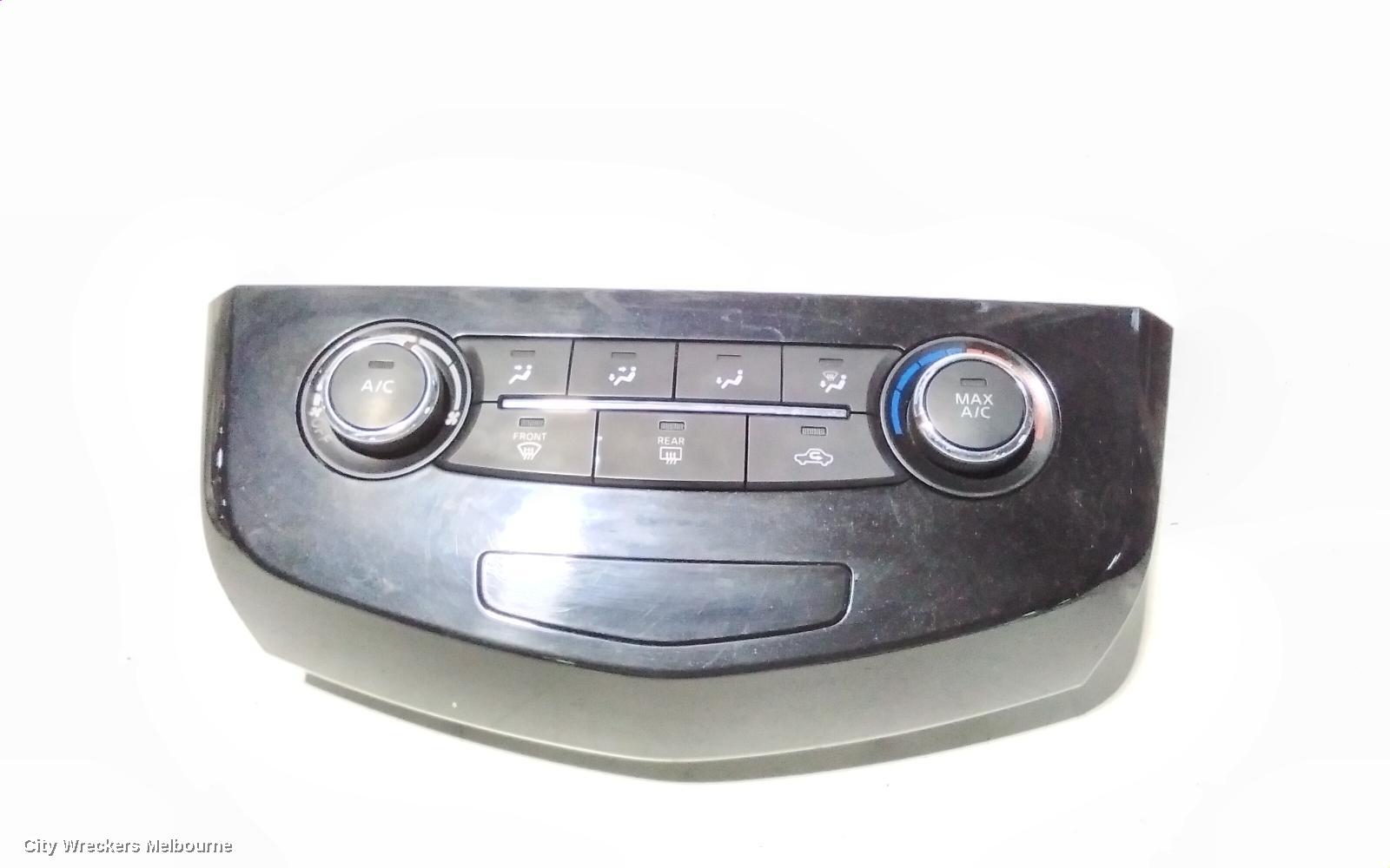 NISSAN XTRAIL HEATER/AC CONTROLS, CLIMATE CONTROL TYPE, T32 02/2014 ONWARDS