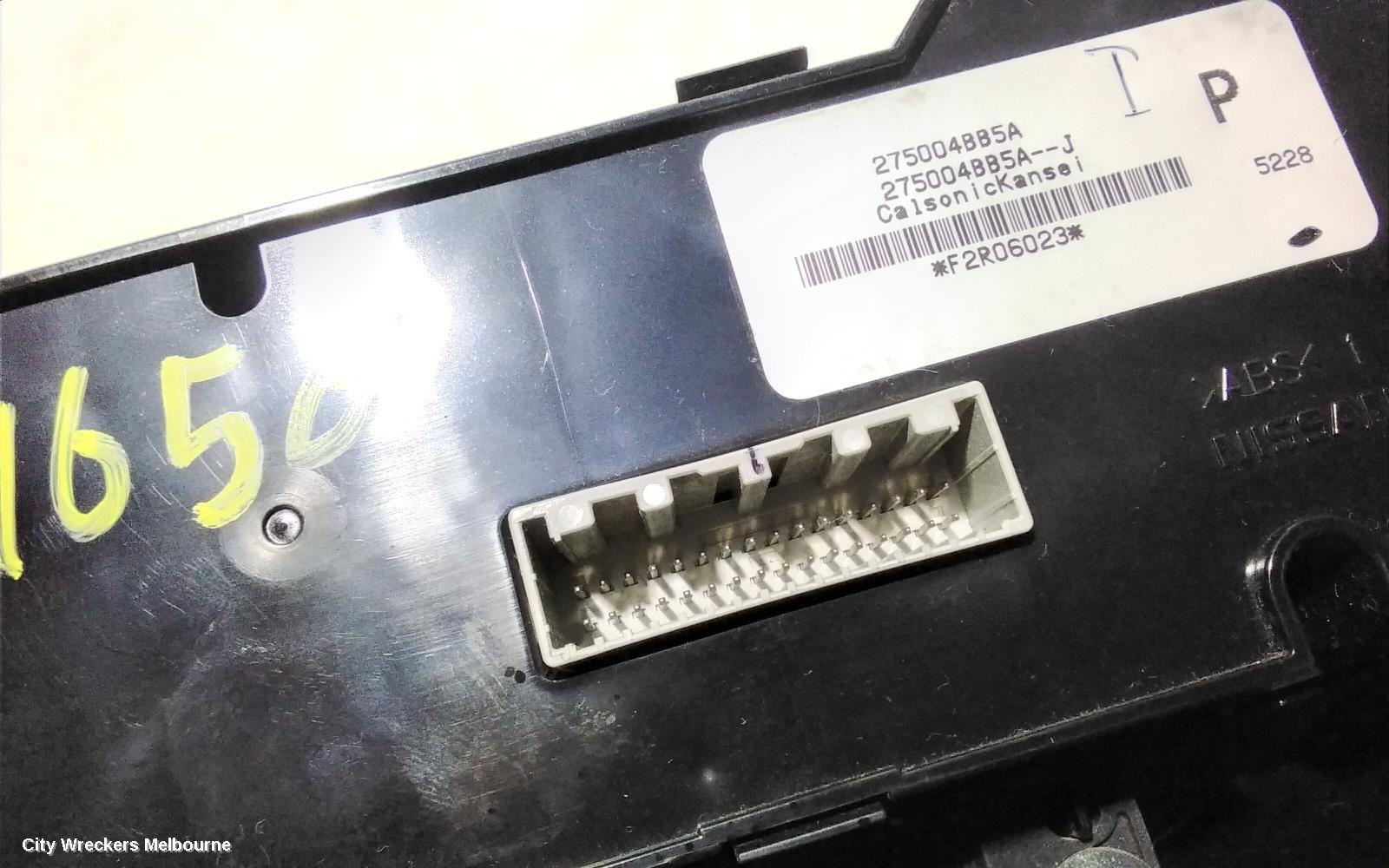 NISSAN XTRAIL HEATER/AC CONTROLS, CLIMATE CONTROL TYPE, T32 02/2014 ONWARDS