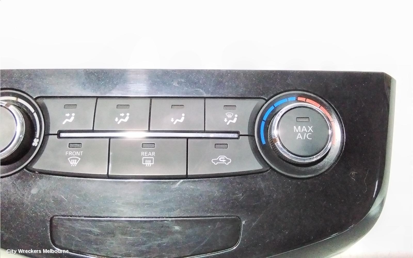 NISSAN XTRAIL HEATER/AC CONTROLS, CLIMATE CONTROL TYPE, T32 02/2014 ONWARDS