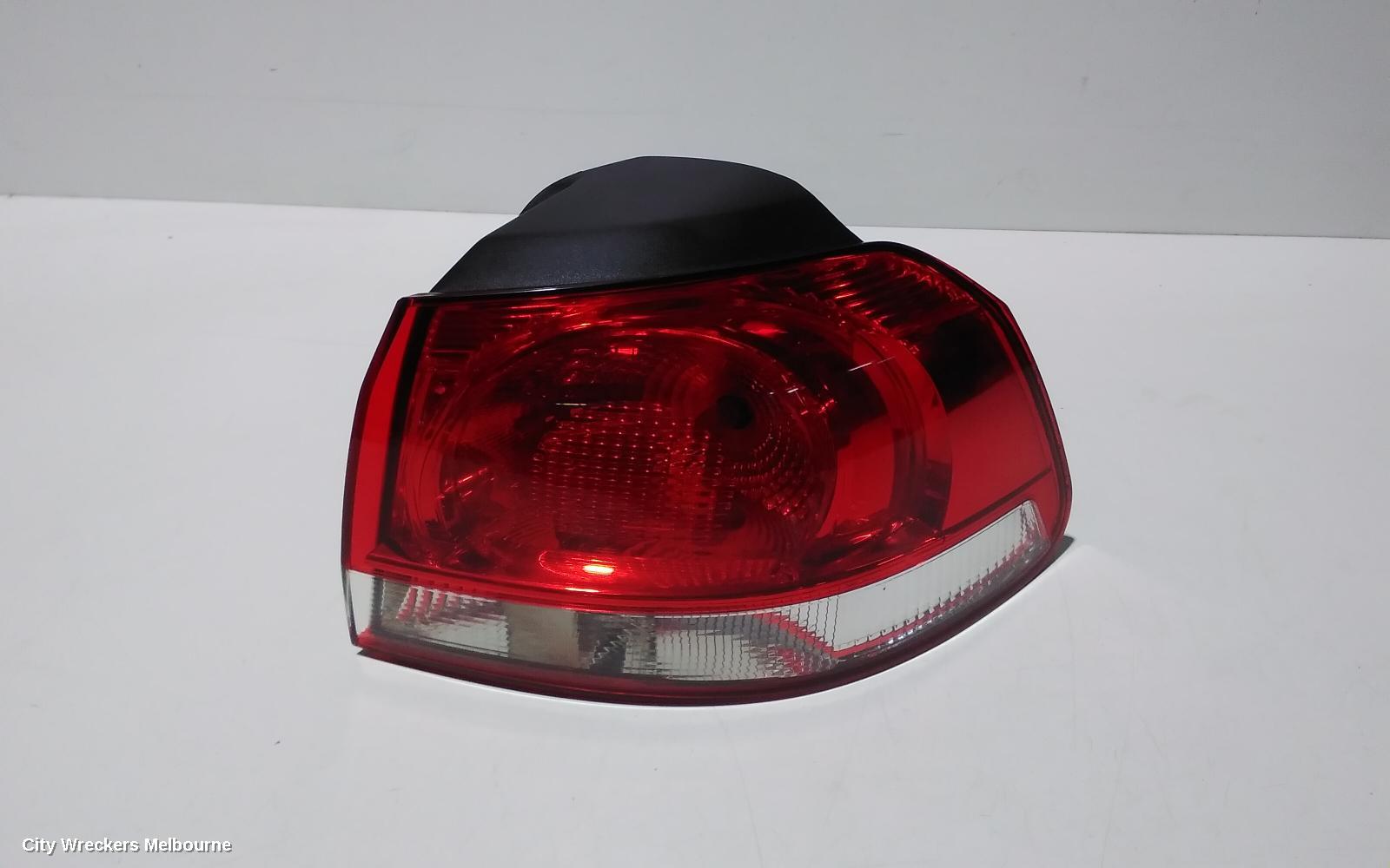 VOLKSWAGEN GOLF RIGHT TAILLIGHT, GEN 6, 3DR/5DR HATCH, 12/2008 - 03/2013
