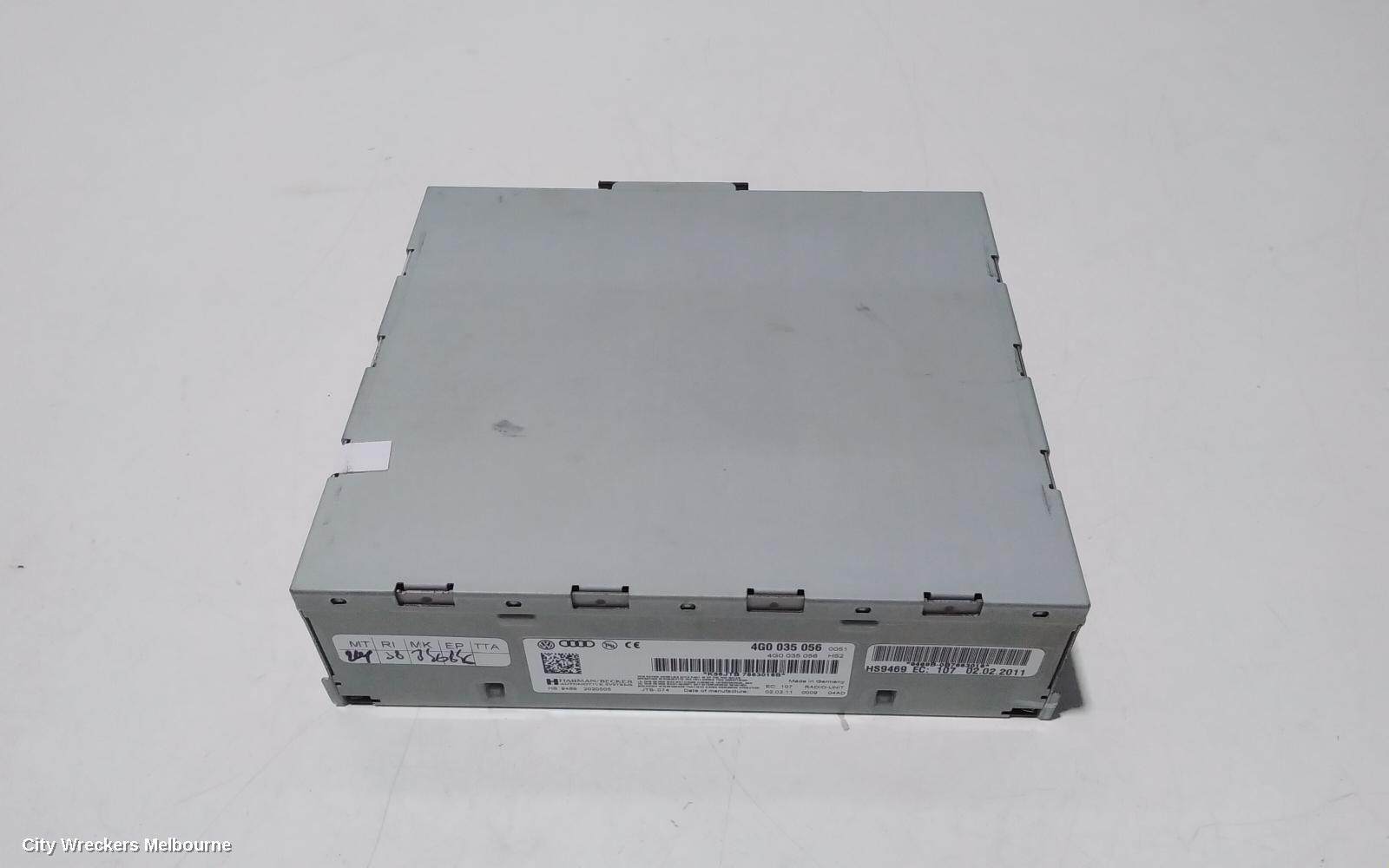 AUDI A6 RADIO/CD/DVD/SAT/TV, MULTIMEDIA UNIT, 4G/C7, 07/2011 - 06/2018