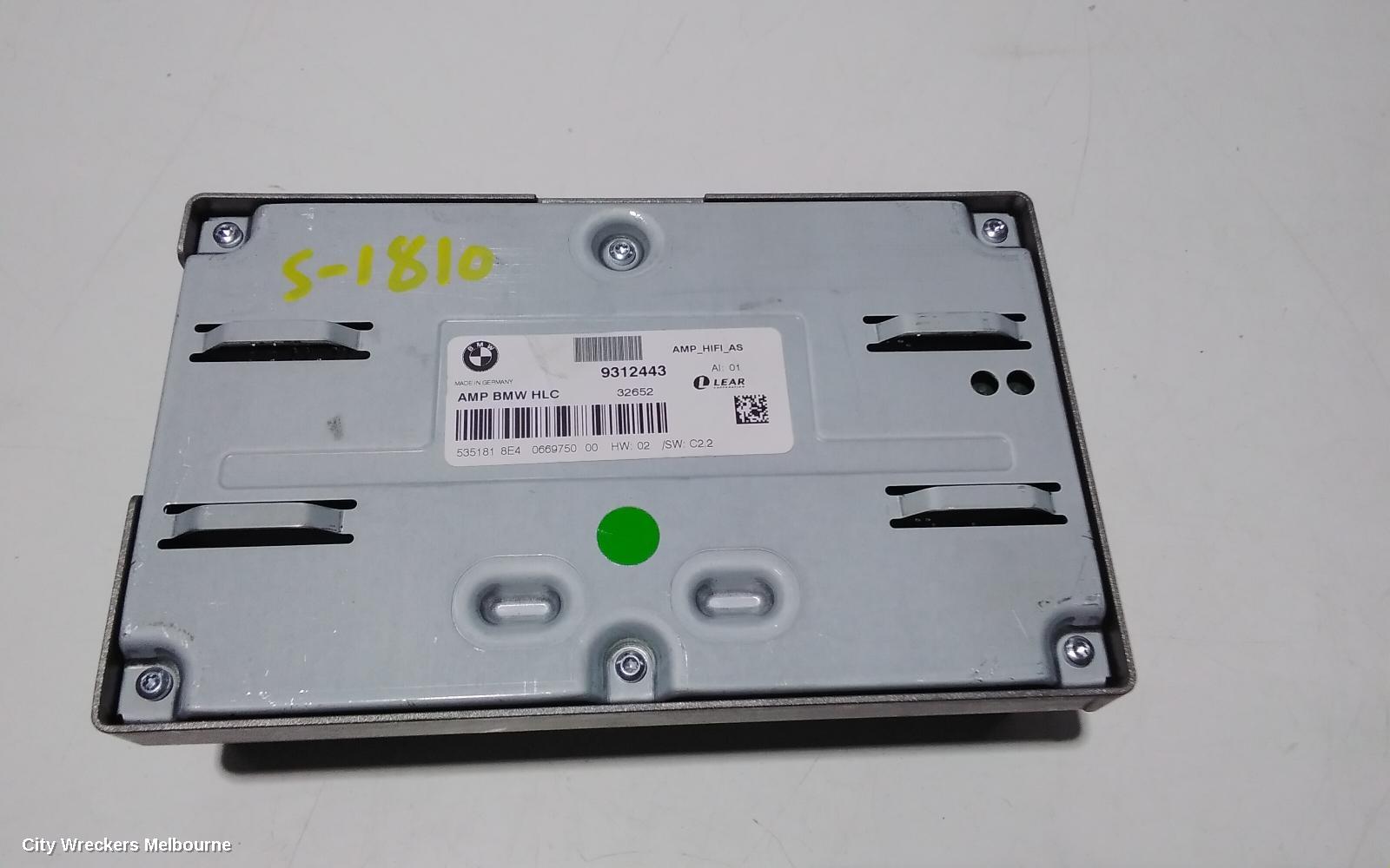BMW X1 RADIO/CD/DVD/SAT/TV, AMPLIFIER, E84, 04/2010 - 07/2015