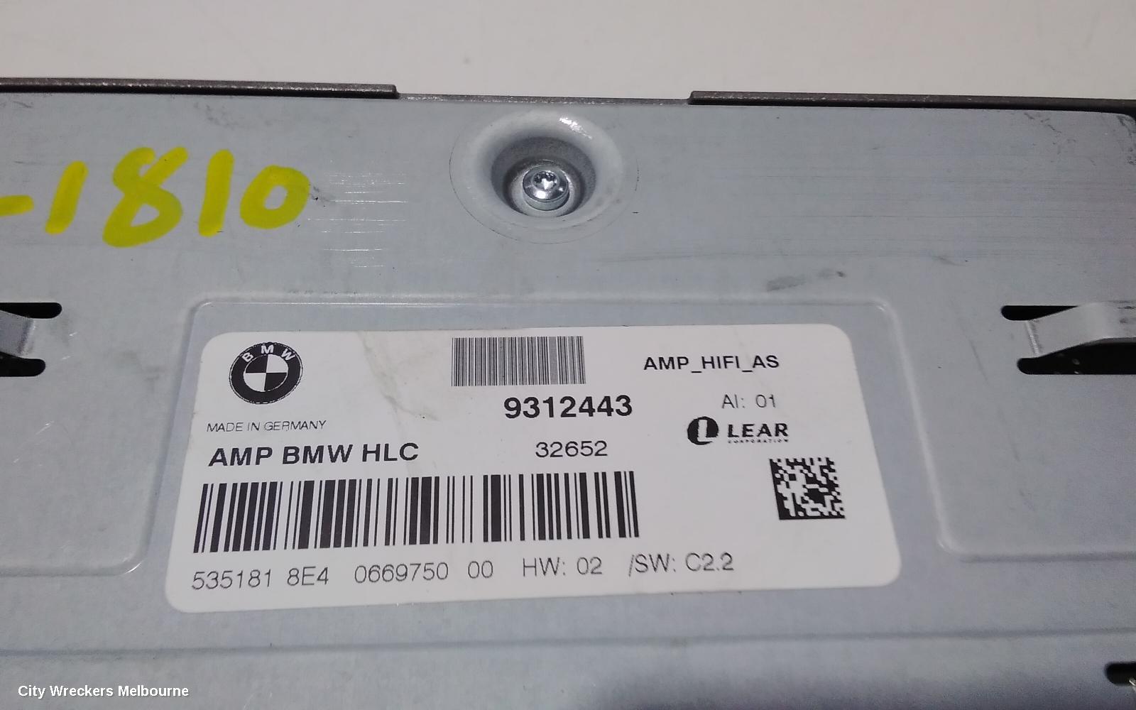 BMW X1 RADIO/CD/DVD/SAT/TV, AMPLIFIER, E84, 04/2010 - 07/2015