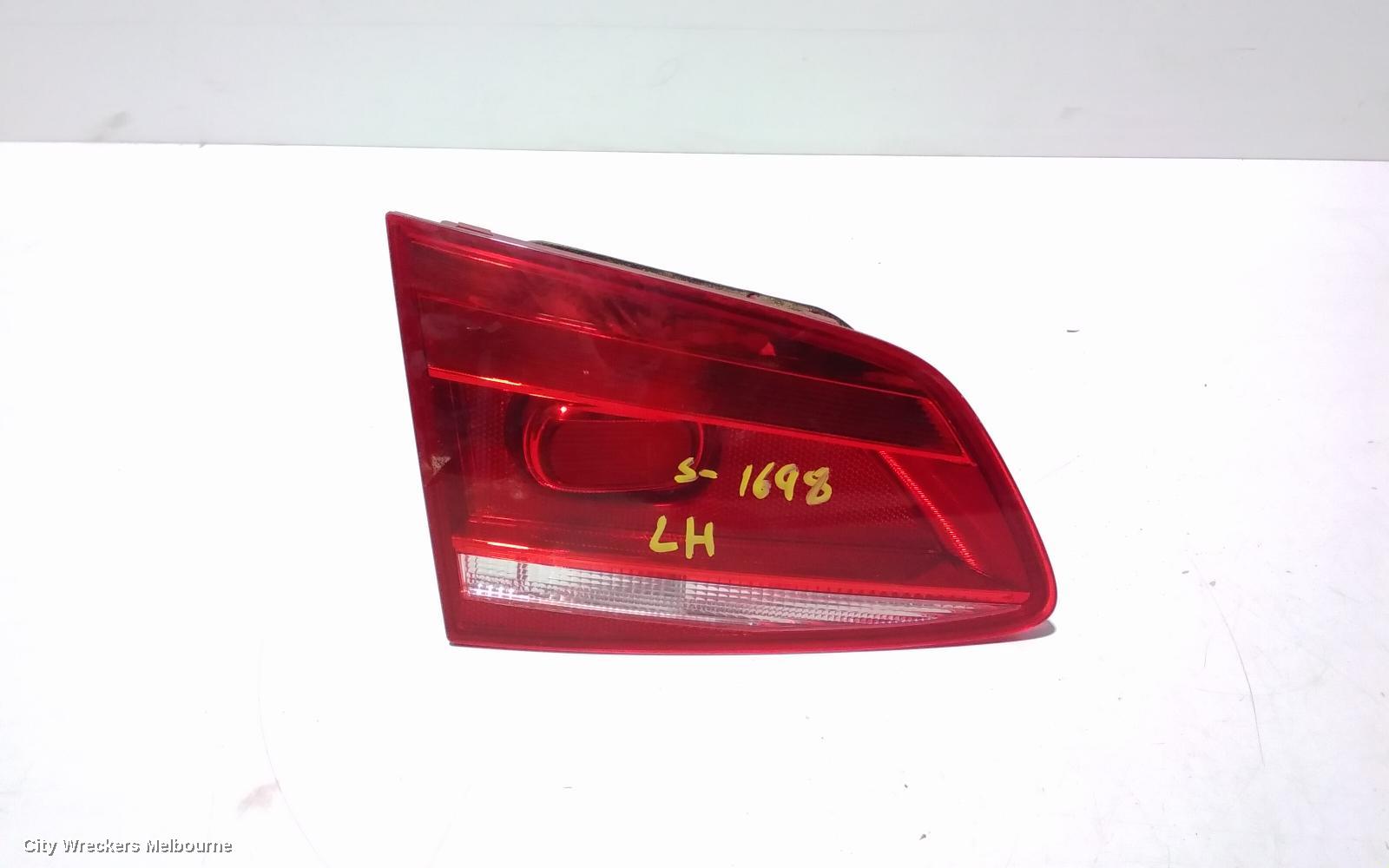 VOLKSWAGEN PASSAT REAR GARNISH, TAILGATE LAMP (LH SIDE), NON LED TYPE, 3C/MK6 B7, WAGON, 09/2010 - 05/2015
