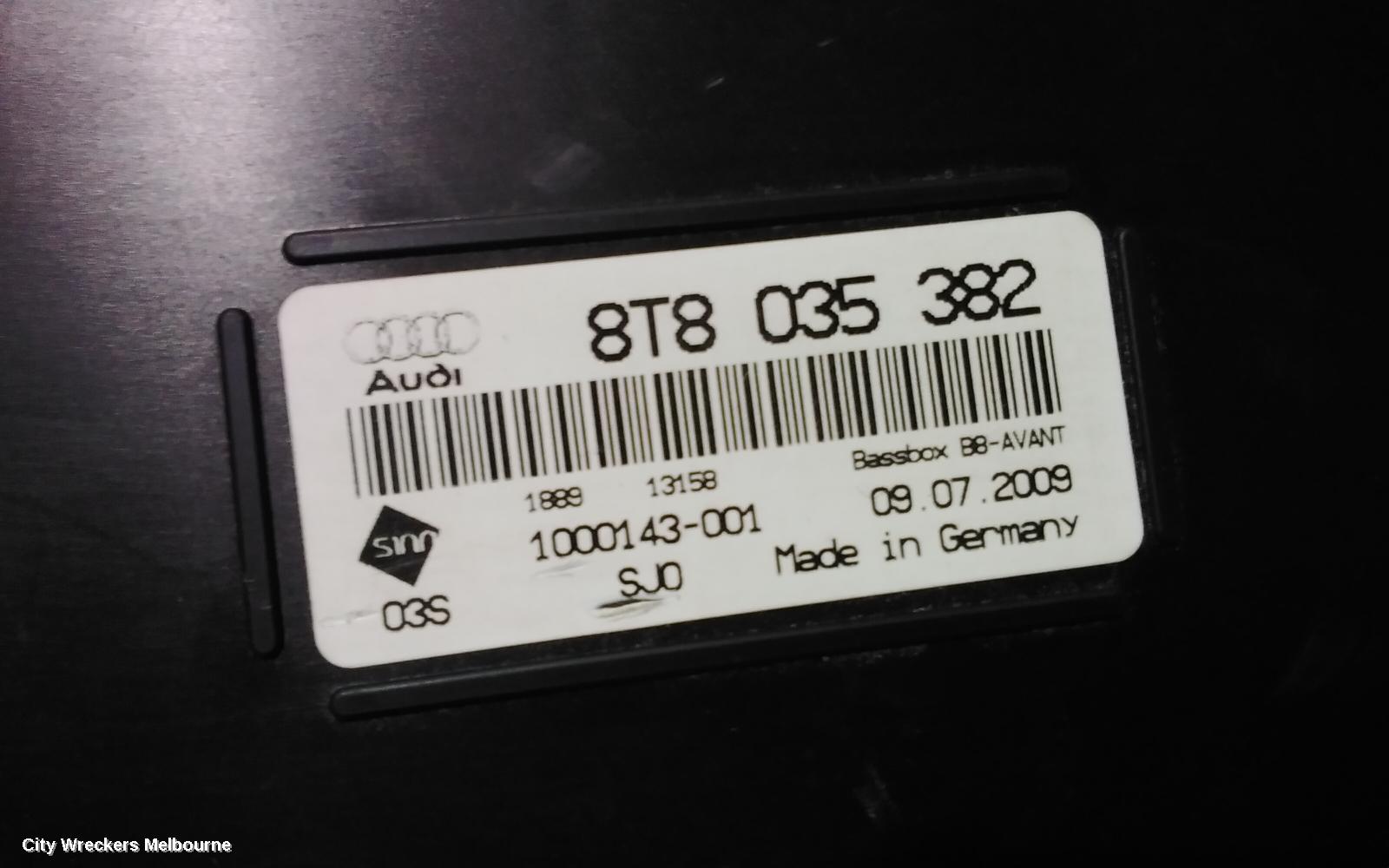 AUDI A4 SPEAKER, B8 8K, 04/2008 - 06/2012
