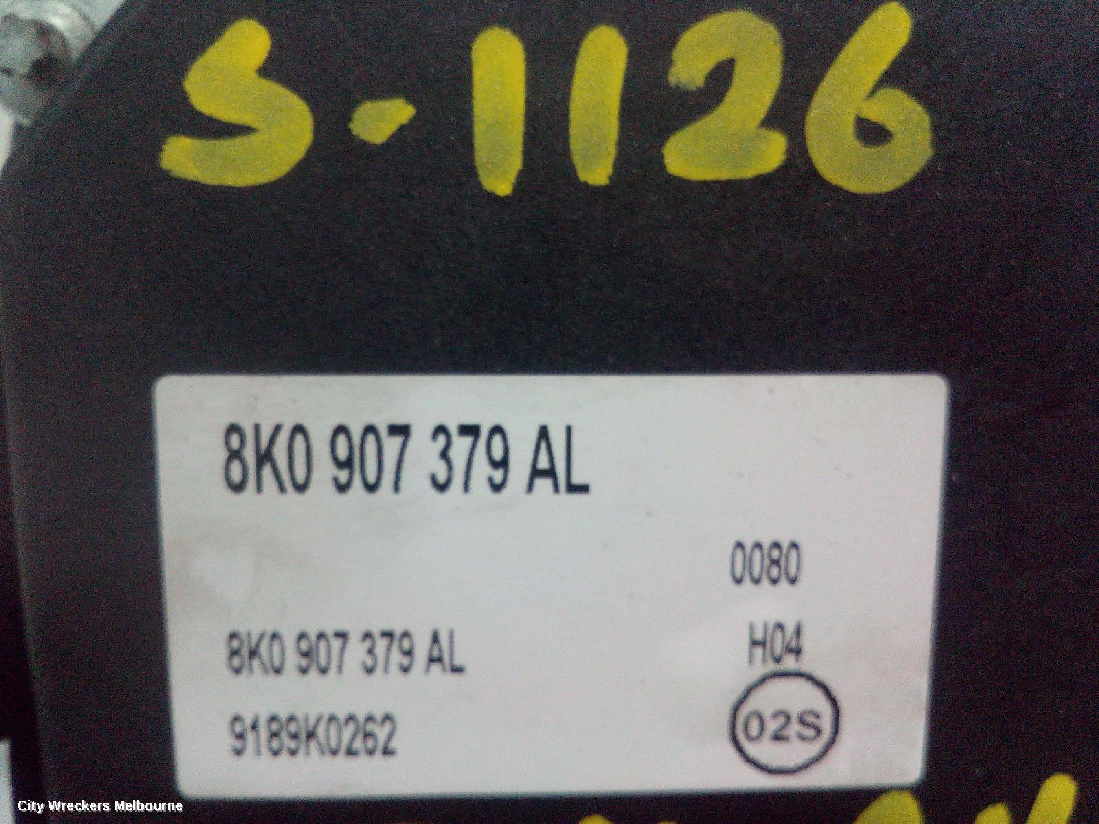 AUDI A4 ABS PUMP/MODULATOR, B8 8K, P/N 8K0907379AE, 02/2008 - 09/2015