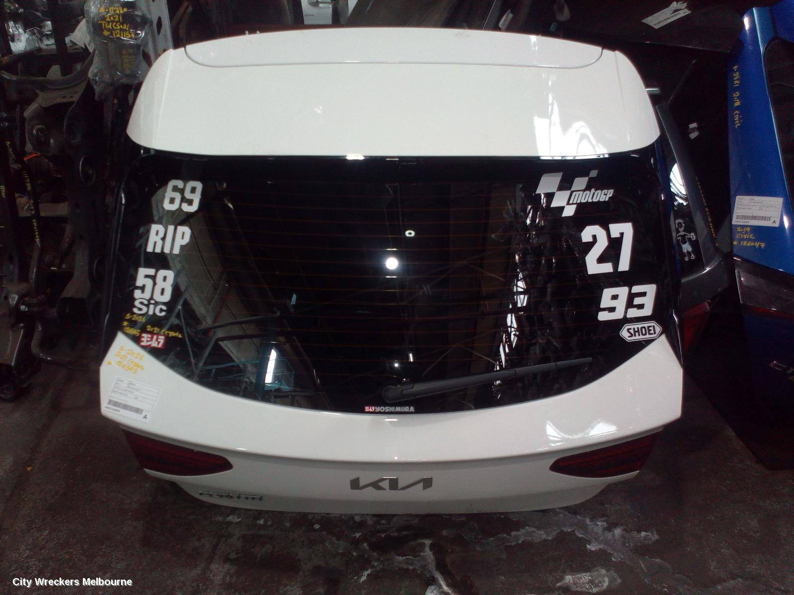 KIA CERATO BOOTLID/TAILGATE, TAILGATE, BD, HATCH, 09/2018 ONWARDS