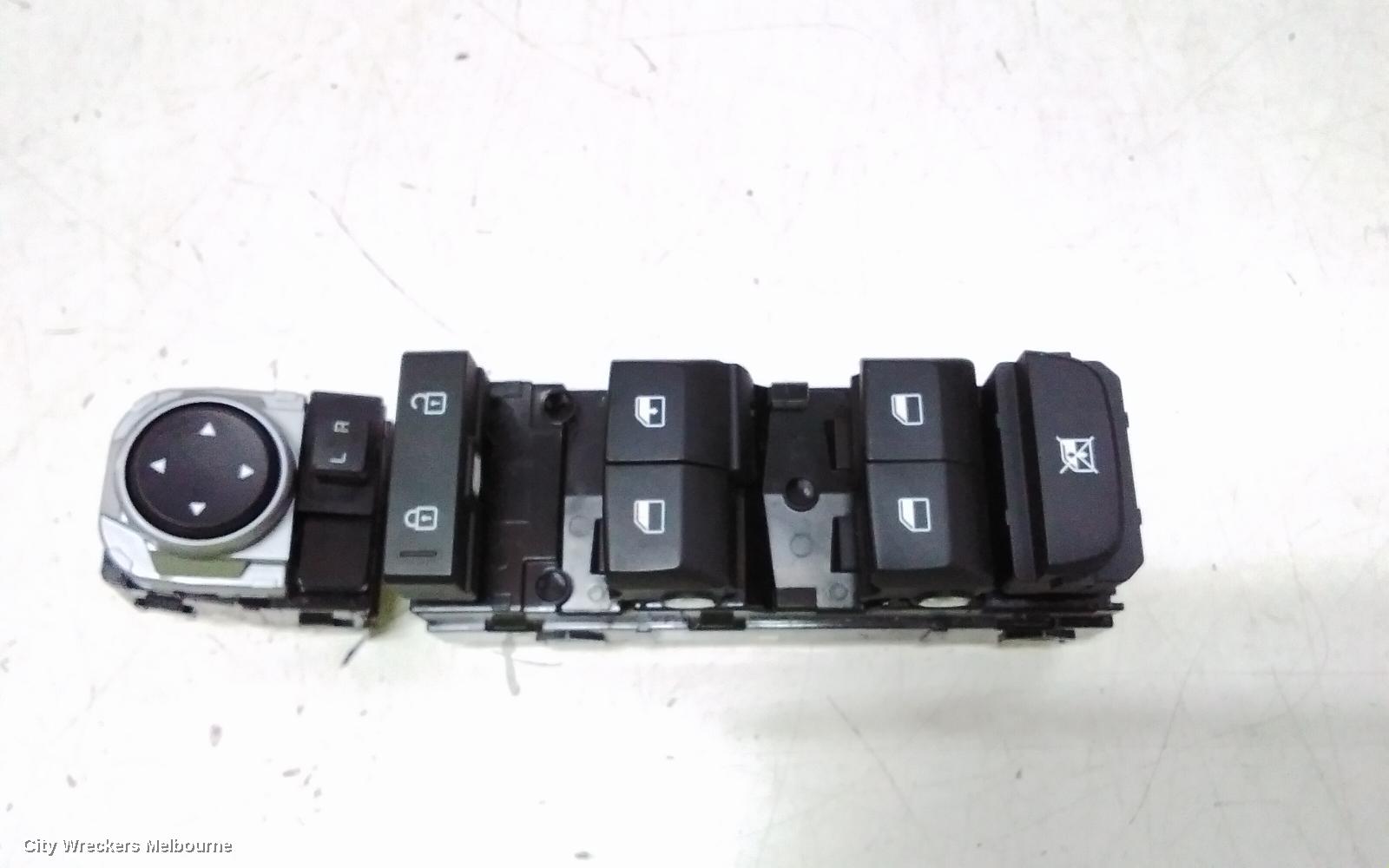 KIA CERATO PWR DR WIND SWITCH, RH FRONT (MASTER SWITCH), BD, SEDAN/HATCH, 04/2018 ONWARDS