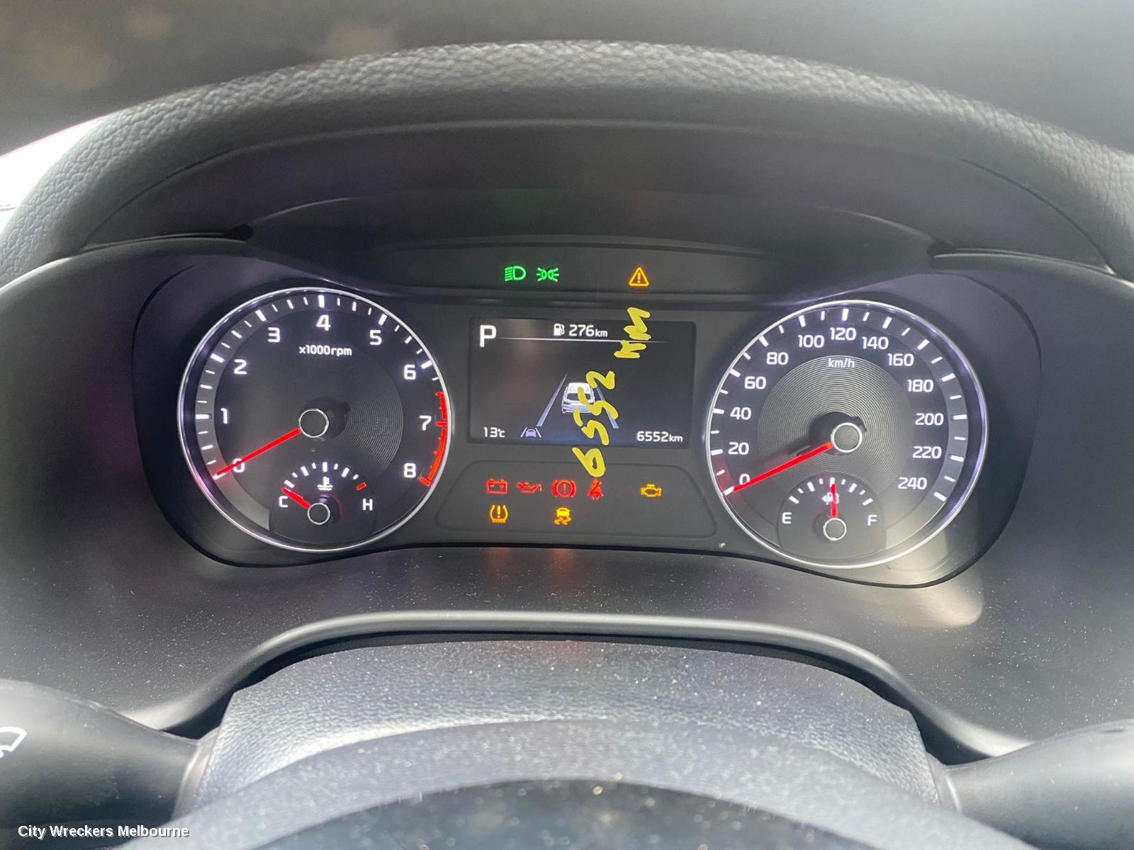 KIA CERATO INSTRUMENT CLUSTER, PETROL, AUTO T/M, BD, 04/2021 ONWARDS