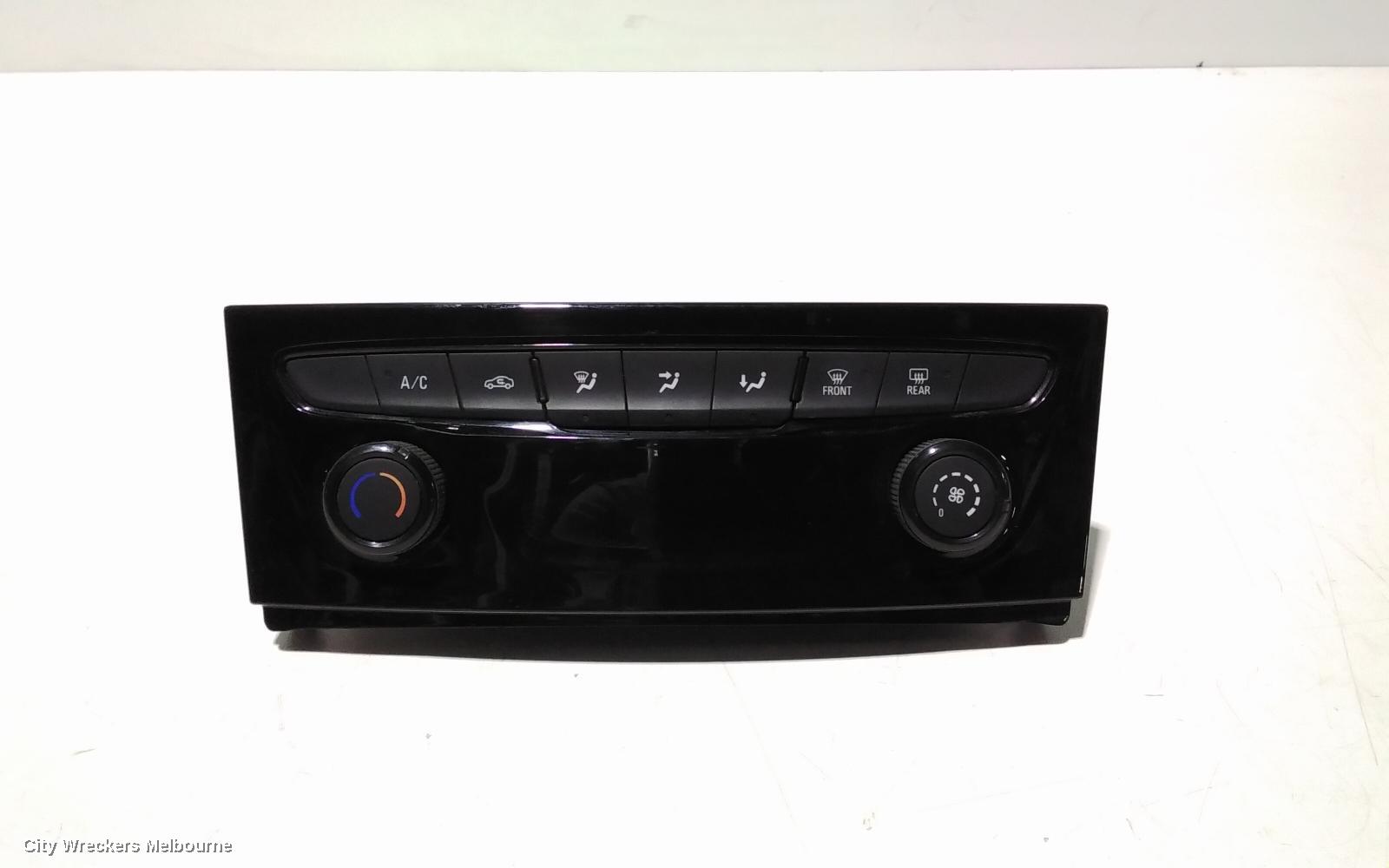 HOLDEN ASTRA HEATER/AC CONTROLS, NON CLIMATE CONTROL, BK, 5DR HATCH/WAGON, 09/2016 ONWARDS