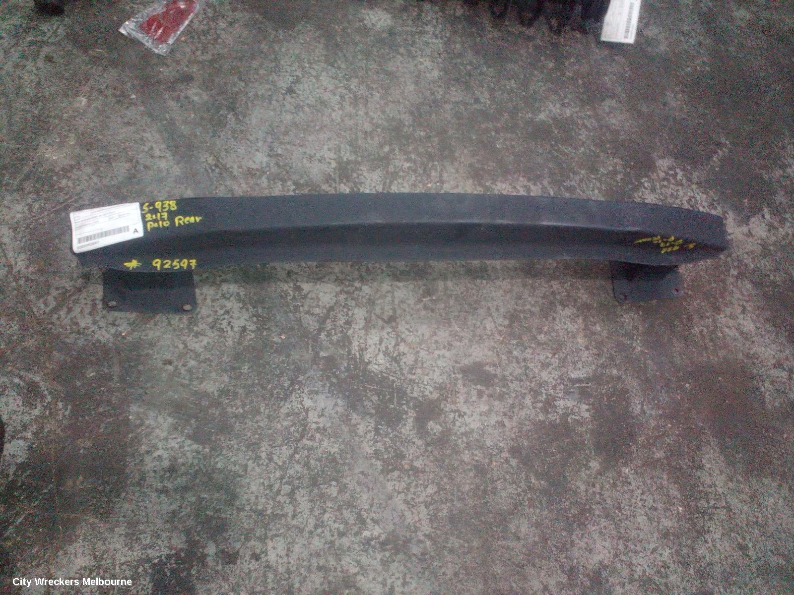 VOLKSWAGEN POLO R/BAR BRACKET/REINFO, MAIN REINFORCEMENT, 6R, 05/2010 - 09/2017