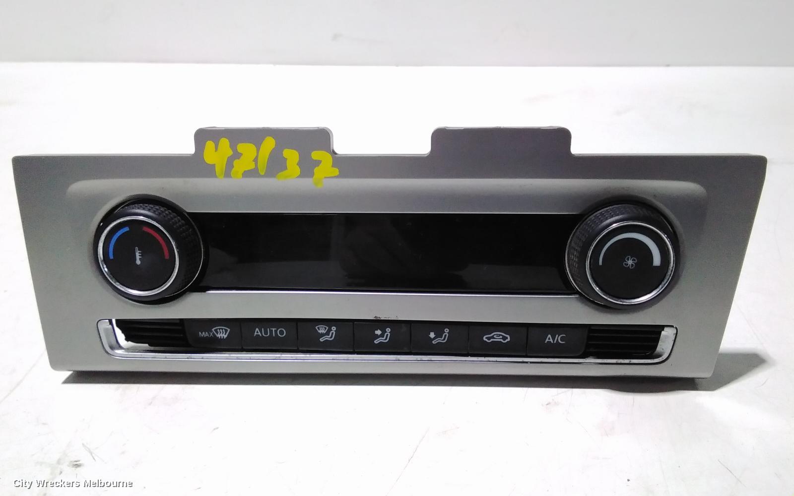 VOLKSWAGEN POLO HEATER/AC CONTROLS, STANDARD TYPE, 6R, 05/2010 - 09/2017