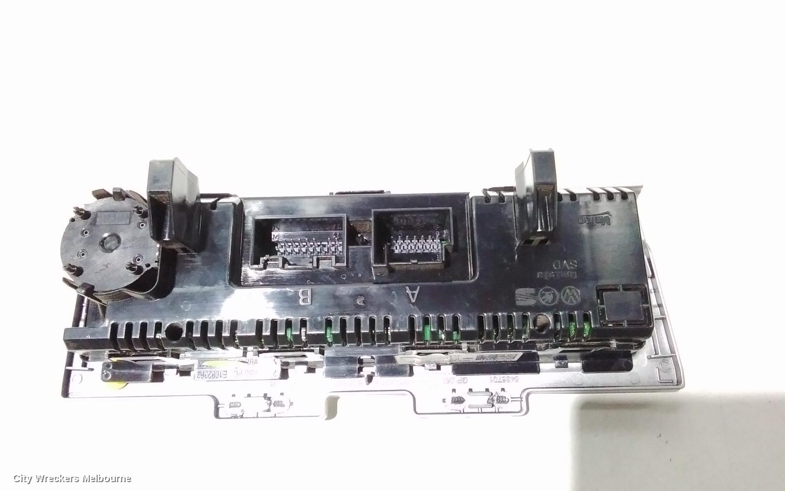 VOLKSWAGEN POLO HEATER/AC CONTROLS, STANDARD TYPE, 6R, 05/2010 - 09/2017