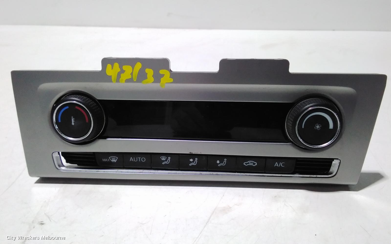 VOLKSWAGEN POLO HEATER/AC CONTROLS, STANDARD TYPE, 6R, 05/2010 - 09/2017