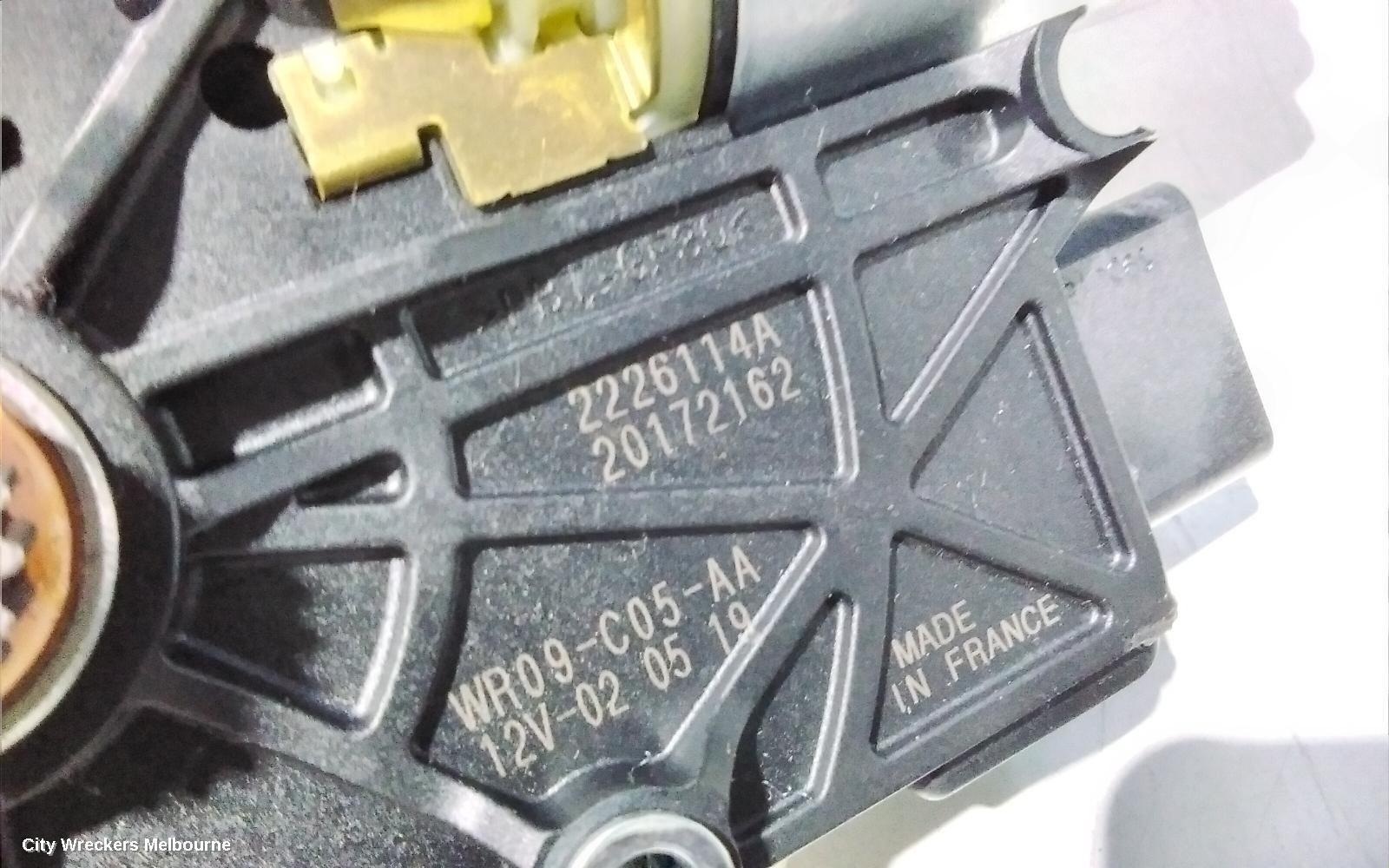 HYUNDAI VELOSTER SUNROOF MOTOR, JS, 09/2019 - 07/2021