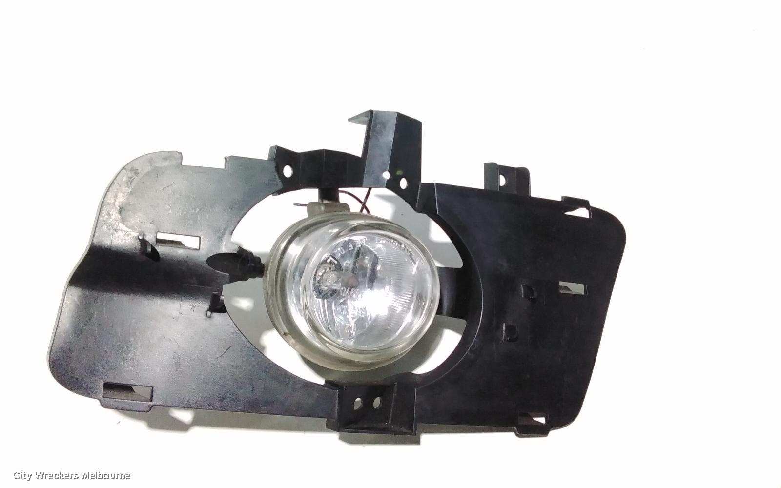 MAZDA 3 LEFT INDICATOR/FOG/SIDE, BUMPER FOGLAMP, BK, ROUND TYPE, LENS# 114-61009, 10/2003 - 04/2009