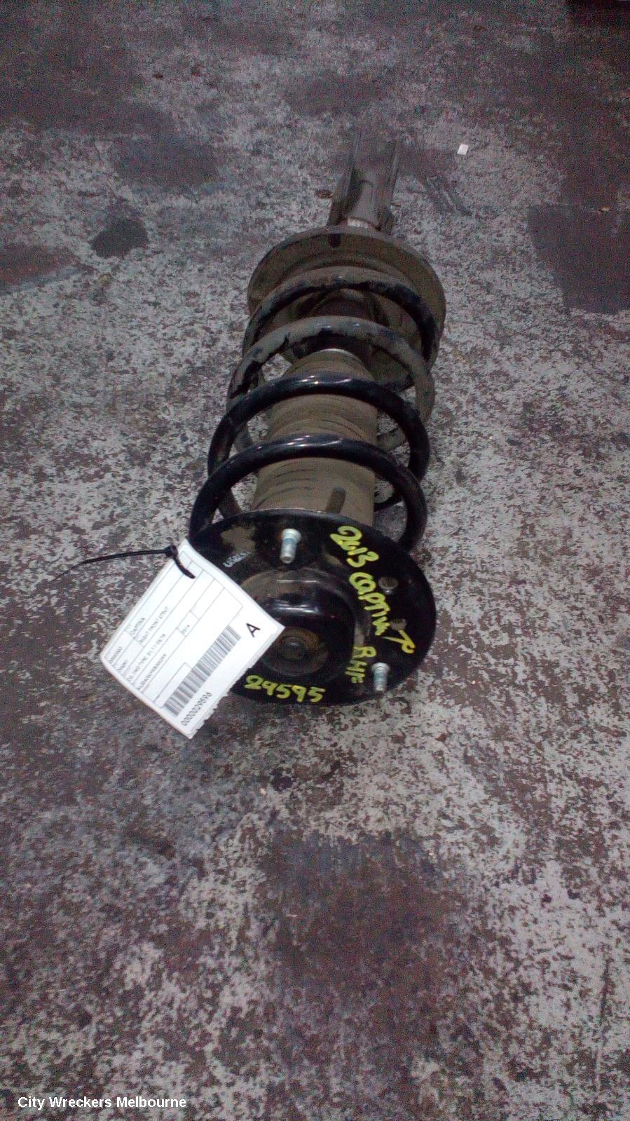 HOLDEN CAPTIVA RIGHT FRONT STRUT, CG, 2WD TYPE, 01/2011 - 06/2018