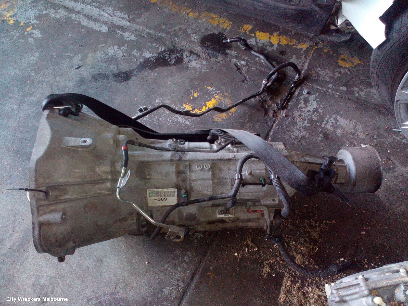 MITSUBISHI TRITON TRANS/GEARBOX, AUTO, 2WD, DIESEL, 2.4, 4N15, 5 SPEED (R5AWF TRANS CODE), MQ, 03/2015 - 10/2018
