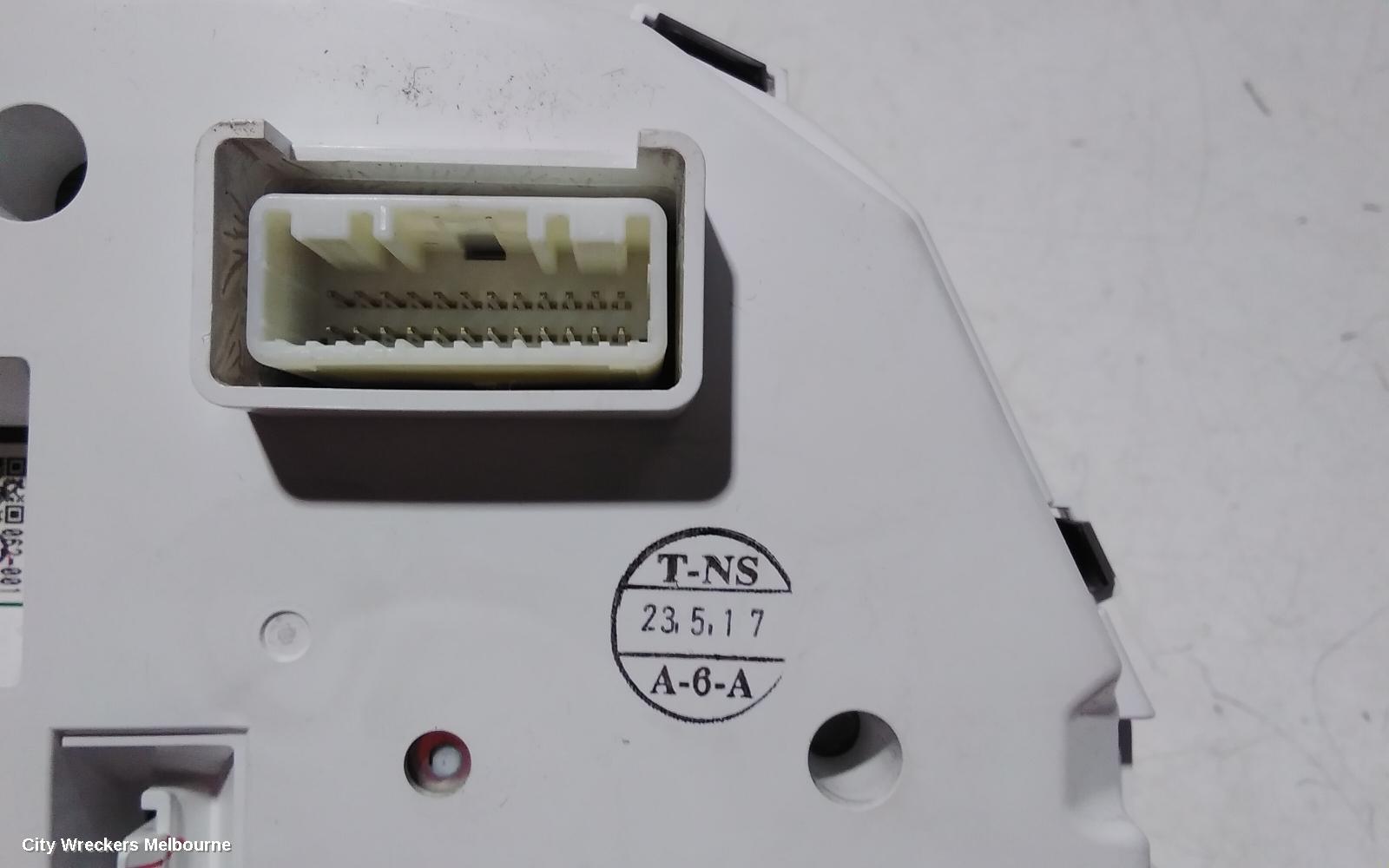 MITSUBISHI TRITON INSTRUMENT CLUSTER, MQ, DIESEL, 2WD, AUTO/MANUAL T/M, 03/2015 - 10/2018